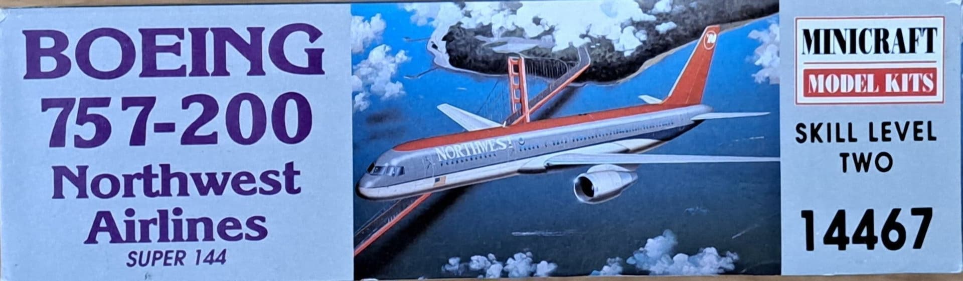 Minicraft 1/144 / Boeing 757-200 Northwest Airlines