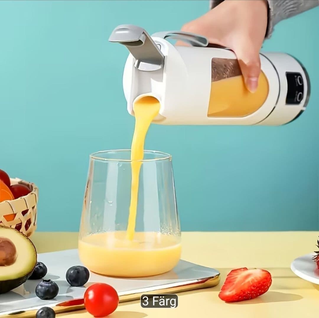 Bärbar mixer för frukt och smoothies
