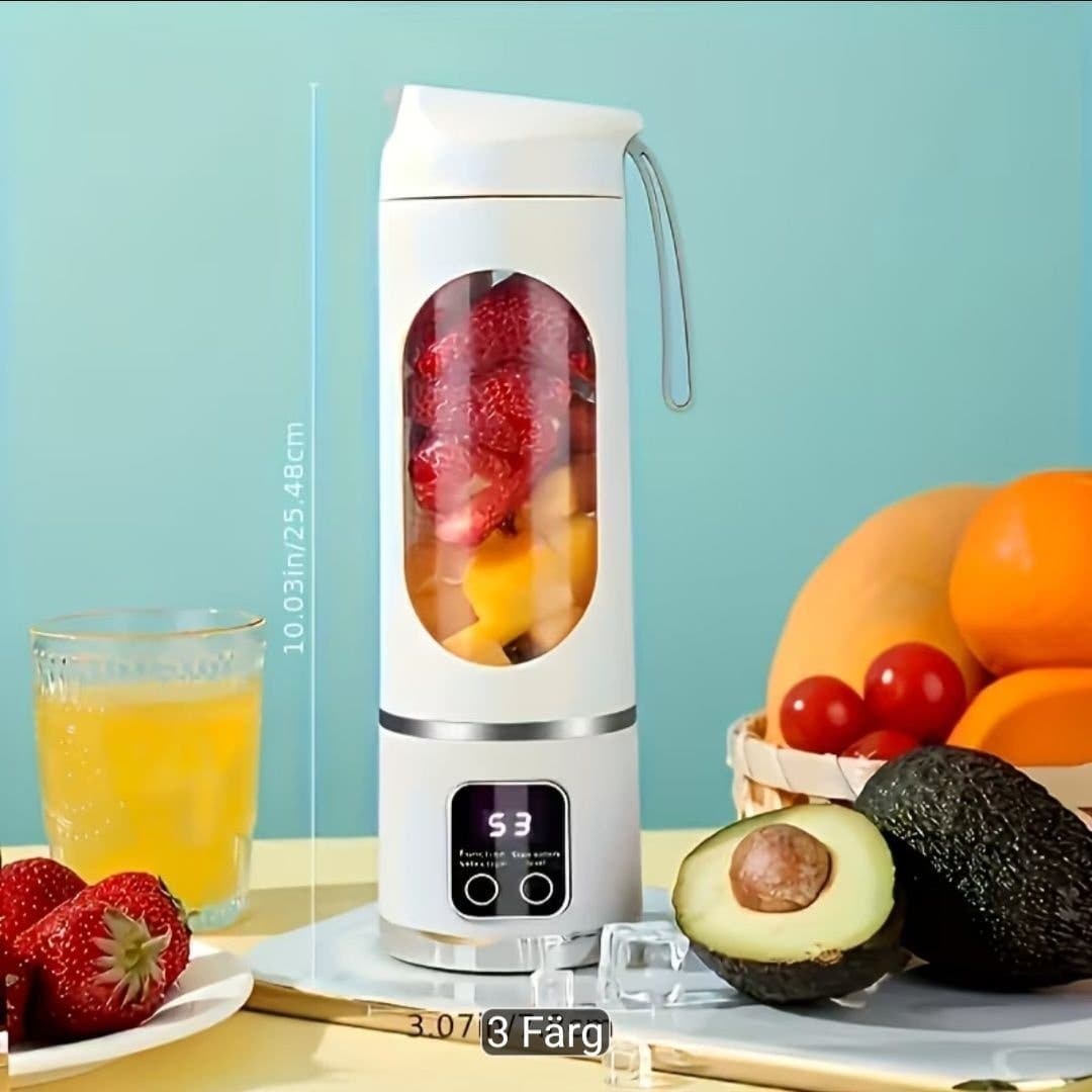 Bärbar mixer för frukt och smoothies