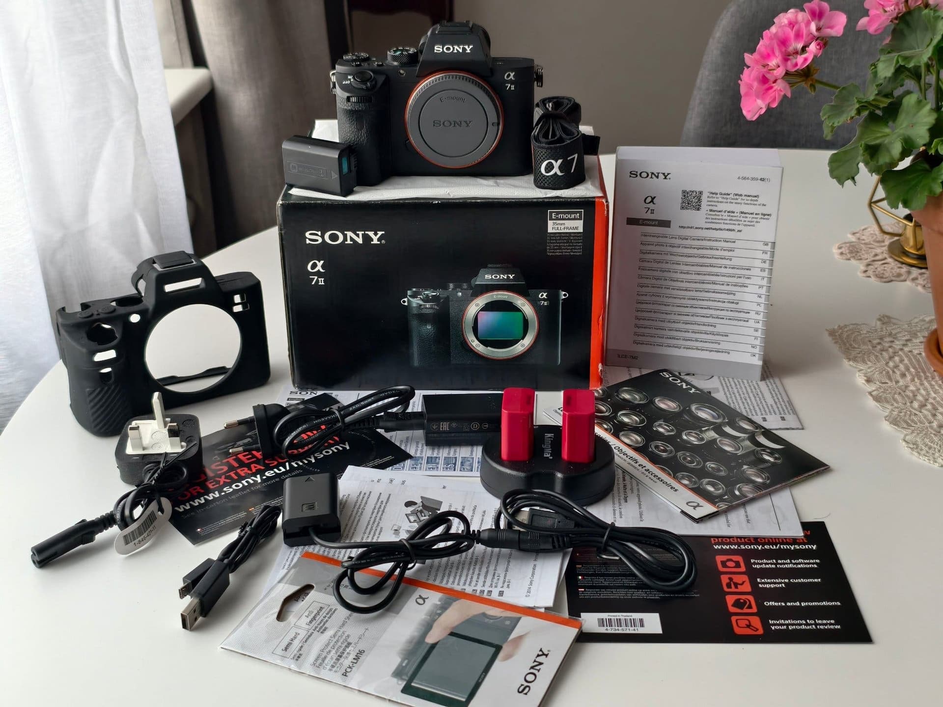 Sony a7 II (ILCE-7M2) Fullformat – Endast 4k slutarantal! + Extra tillbehör