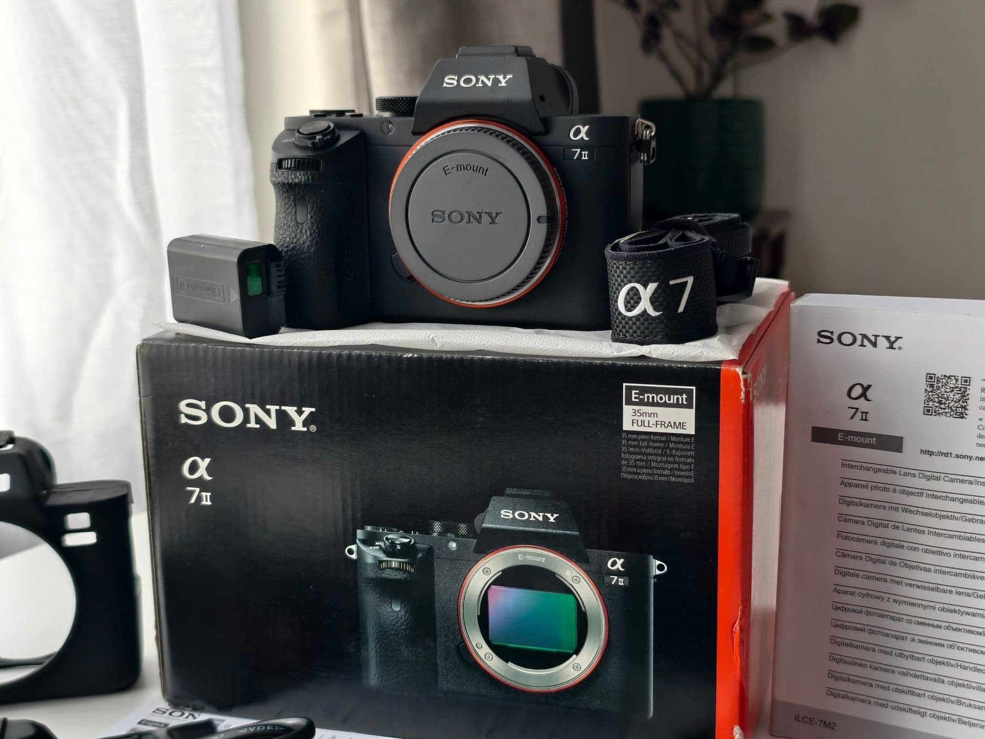 Sony a7 II (ILCE-7M2) Fullformat – Endast 4k slutarantal! + Extra tillbehör