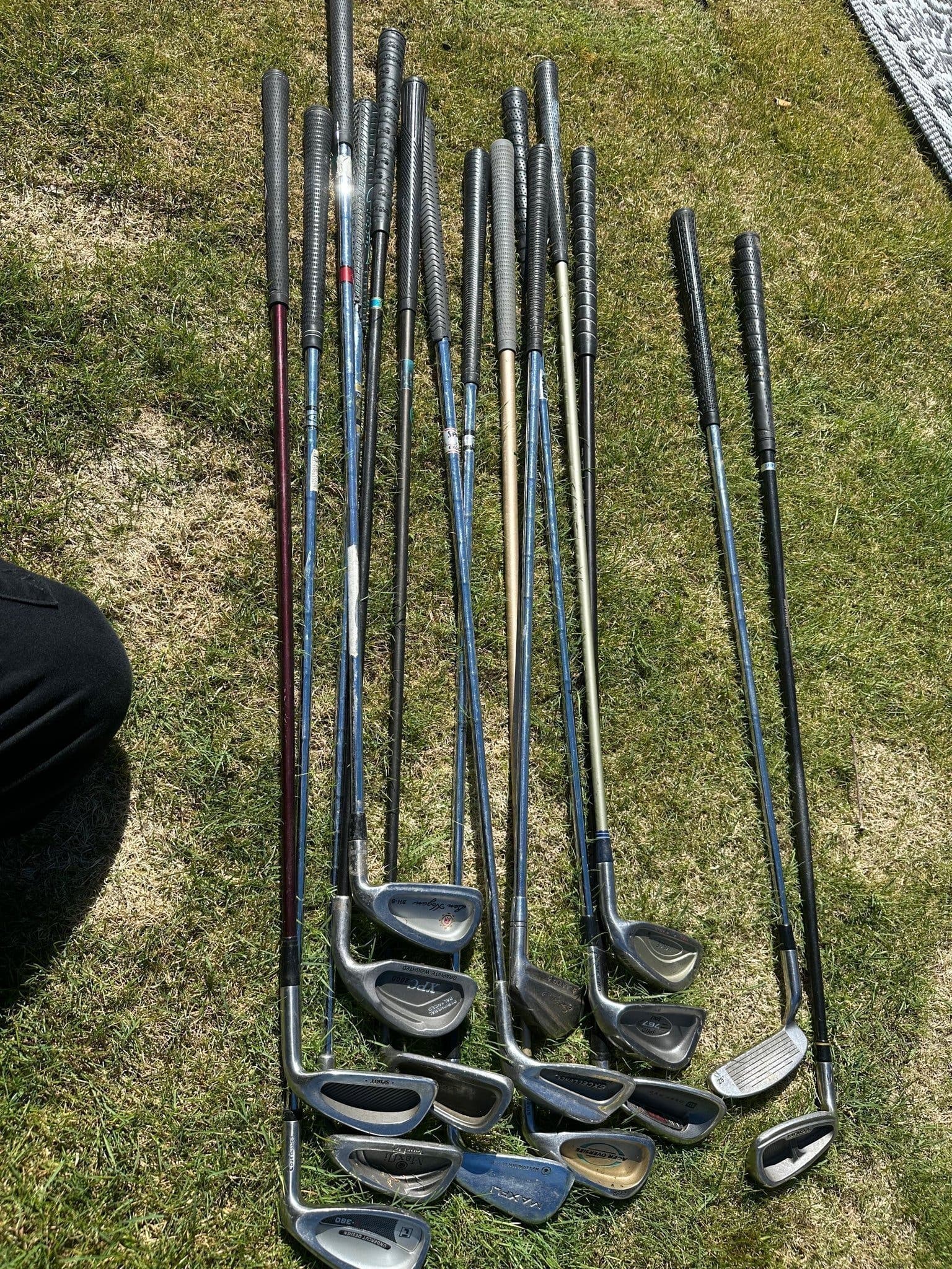 Golfklubbor, blandade modeller