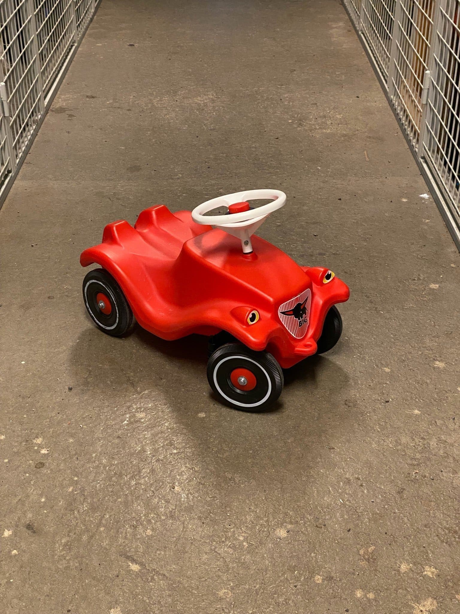 Klassisk röd Bobby Car