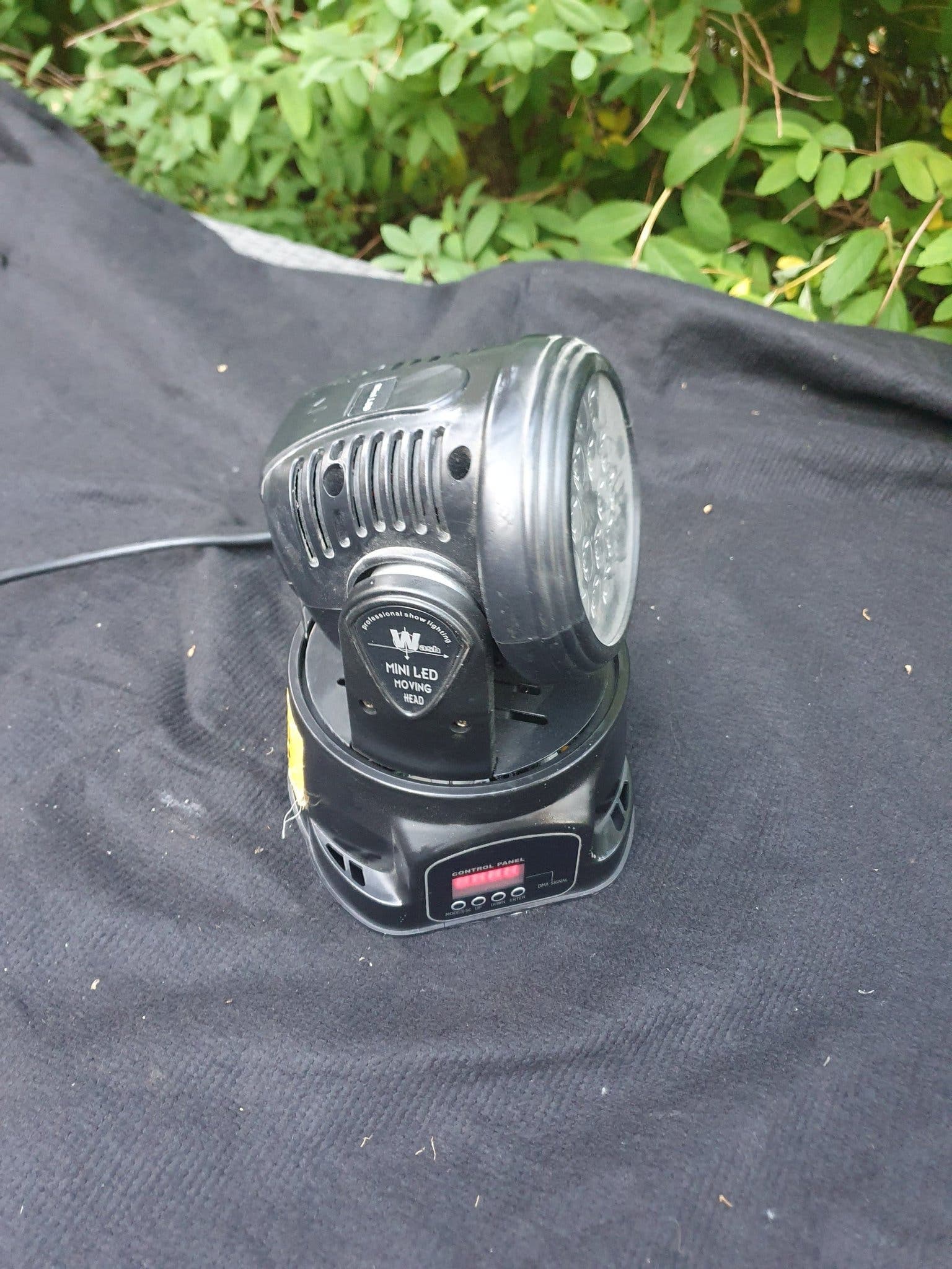 Wash Mini LED Moving Head Fullt Fungera