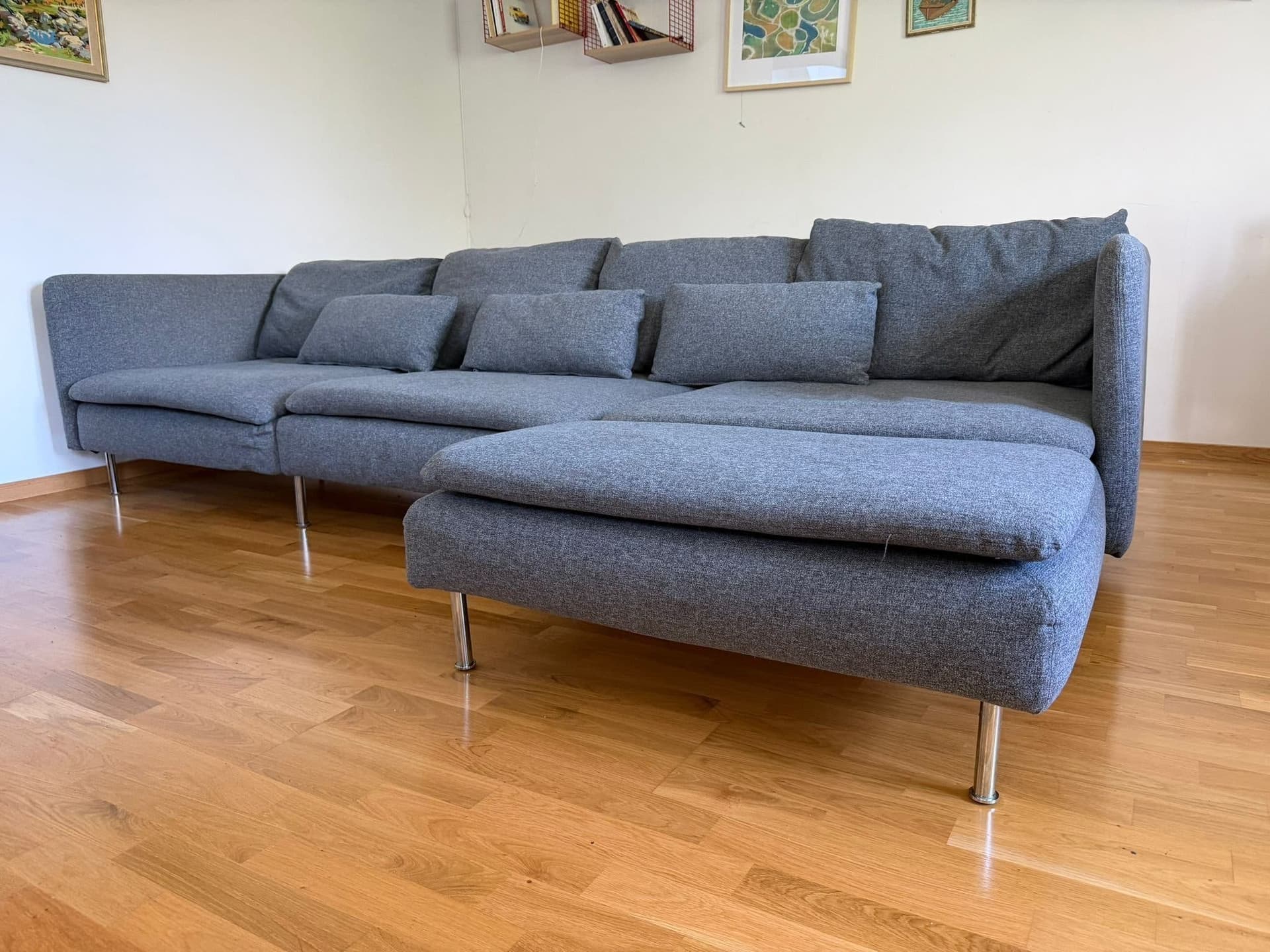 Ikeas Söderhamn grå divansoffa, Jag kör hem den gratis