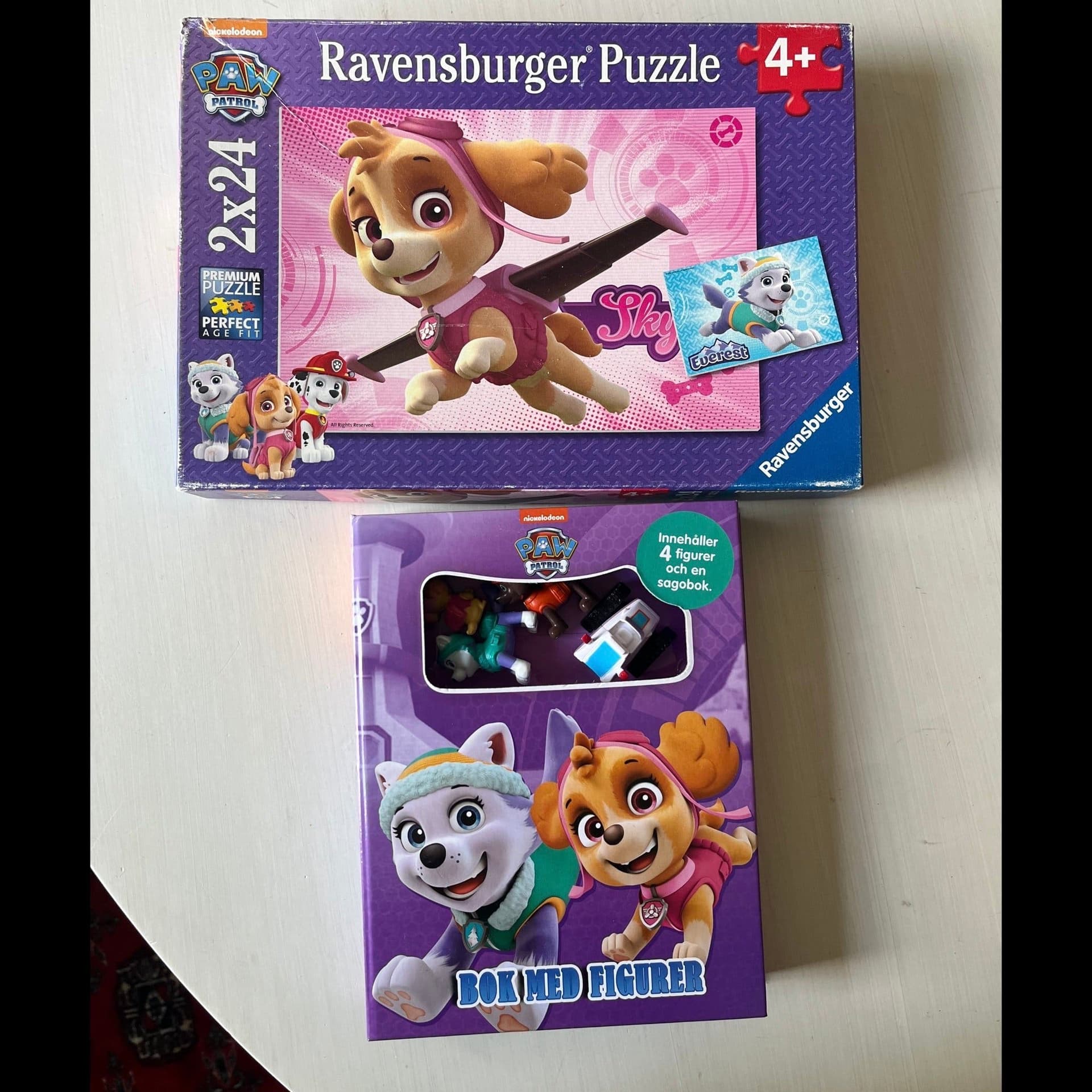 Paw Patrol Pussel och Figurer