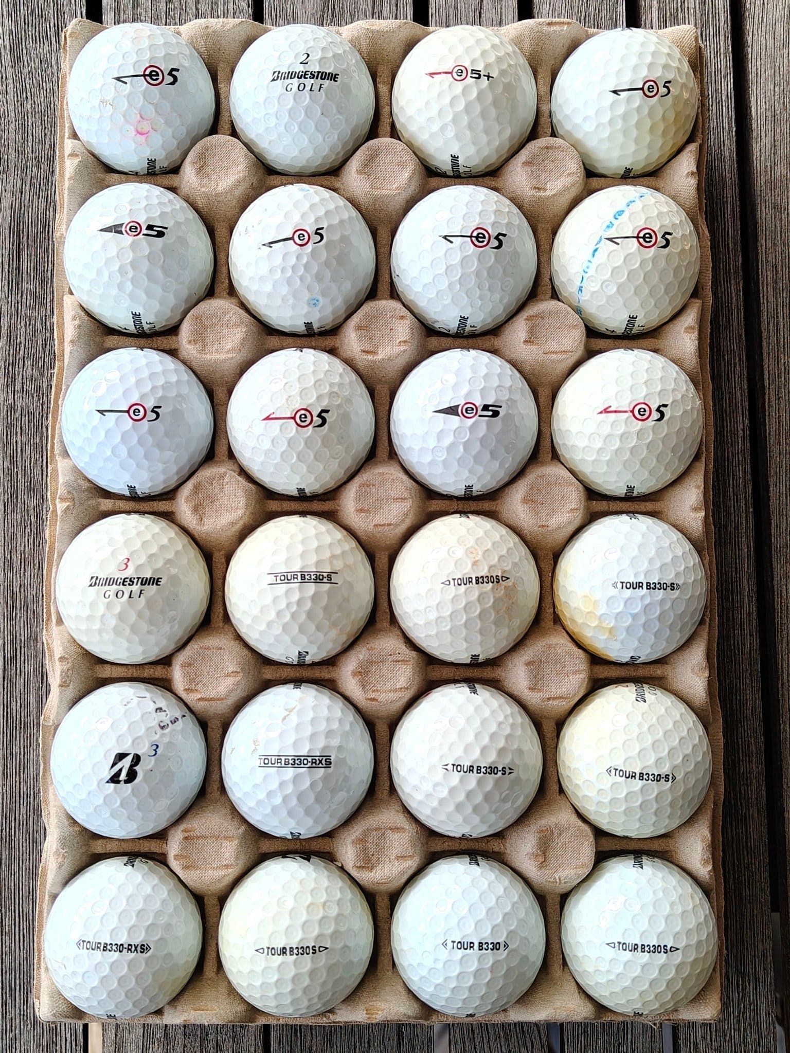 24 st Bridgestone E5 Urethane & B330-serien – Extra prisvärda urethanbollar!