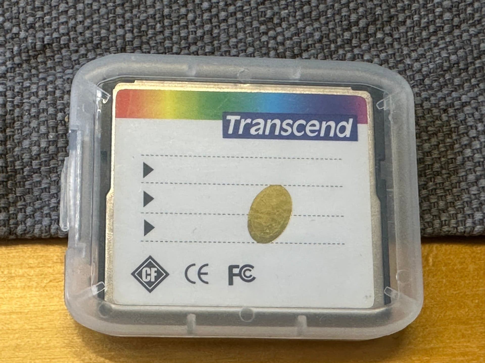Transcend CompactFlash 128 MB 45x cf