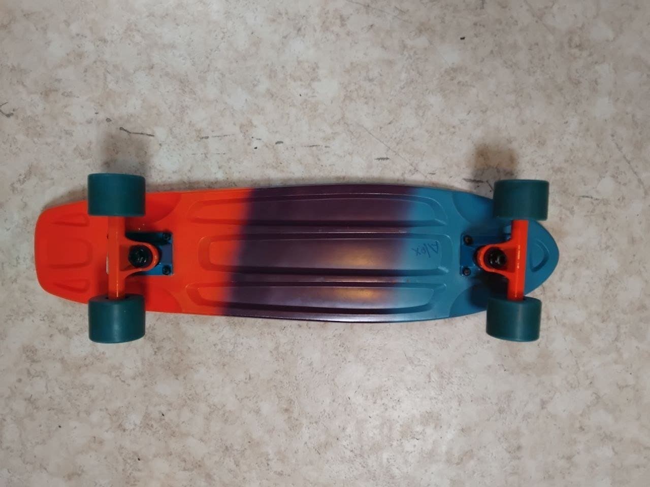 Yamba Skateboard, Orange/Blå