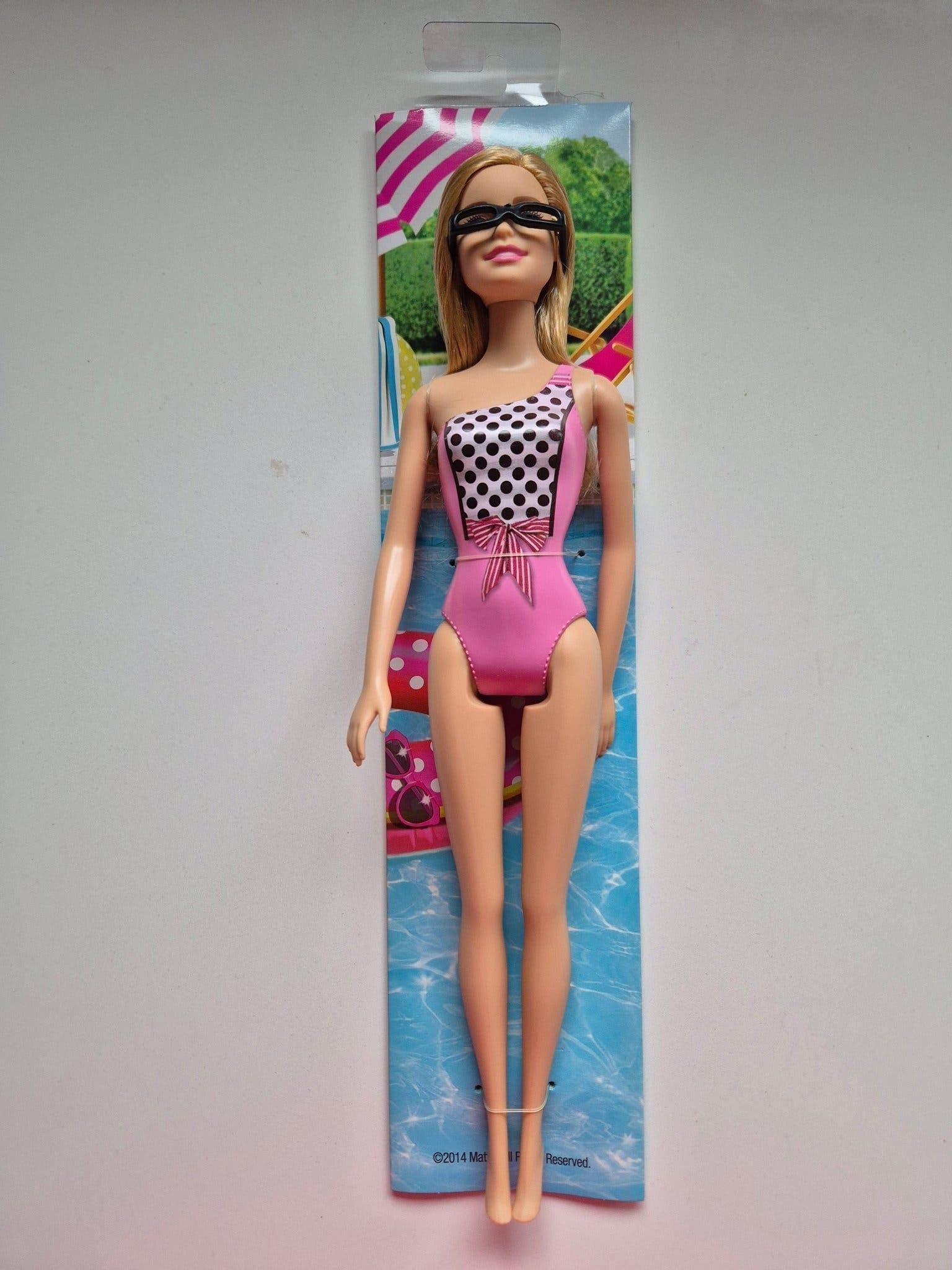 Barbiedocka Barbie GLASÖGON Waterplay - kan lekas med i vatten ! ** PÅSK