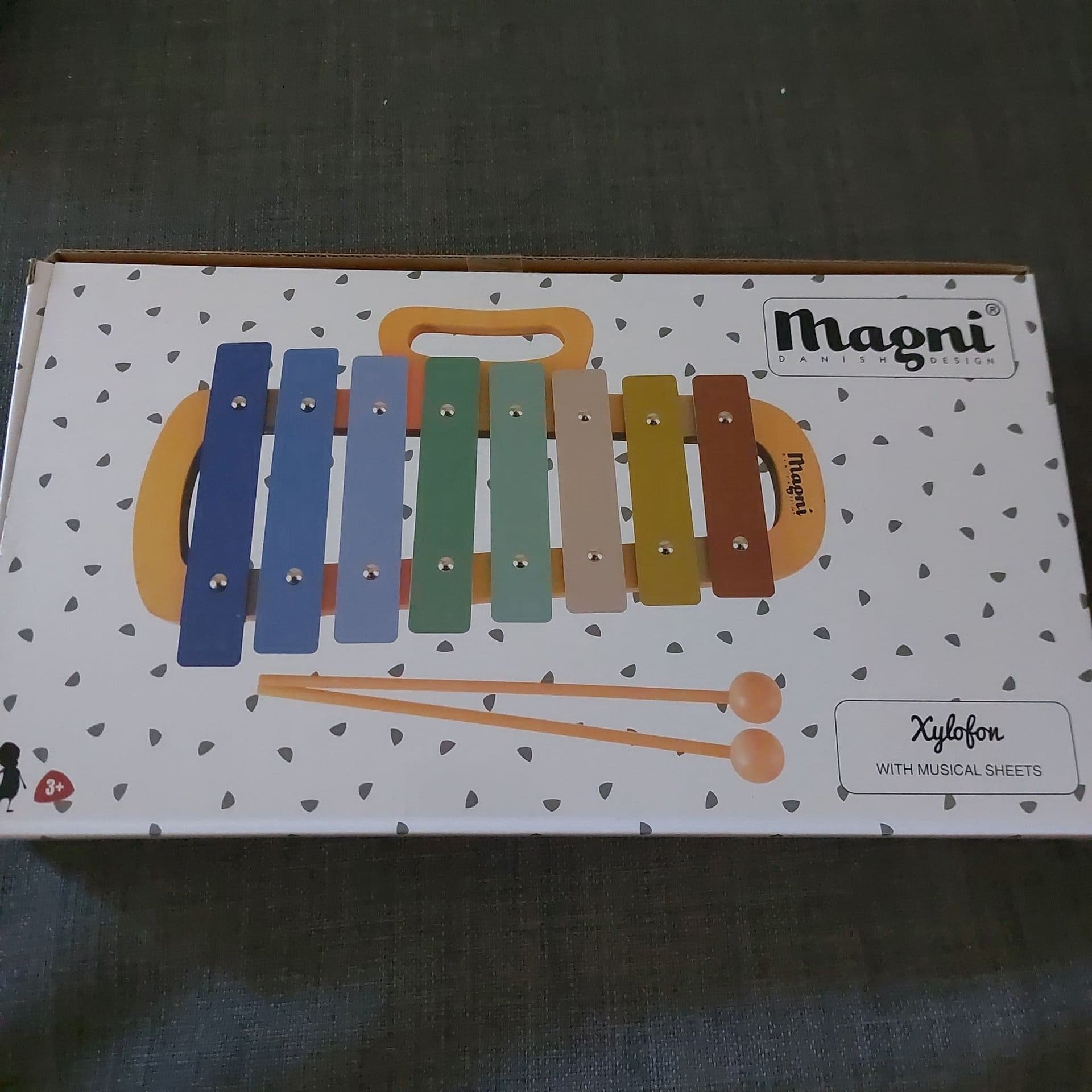 Magni Xylofon med musikblad