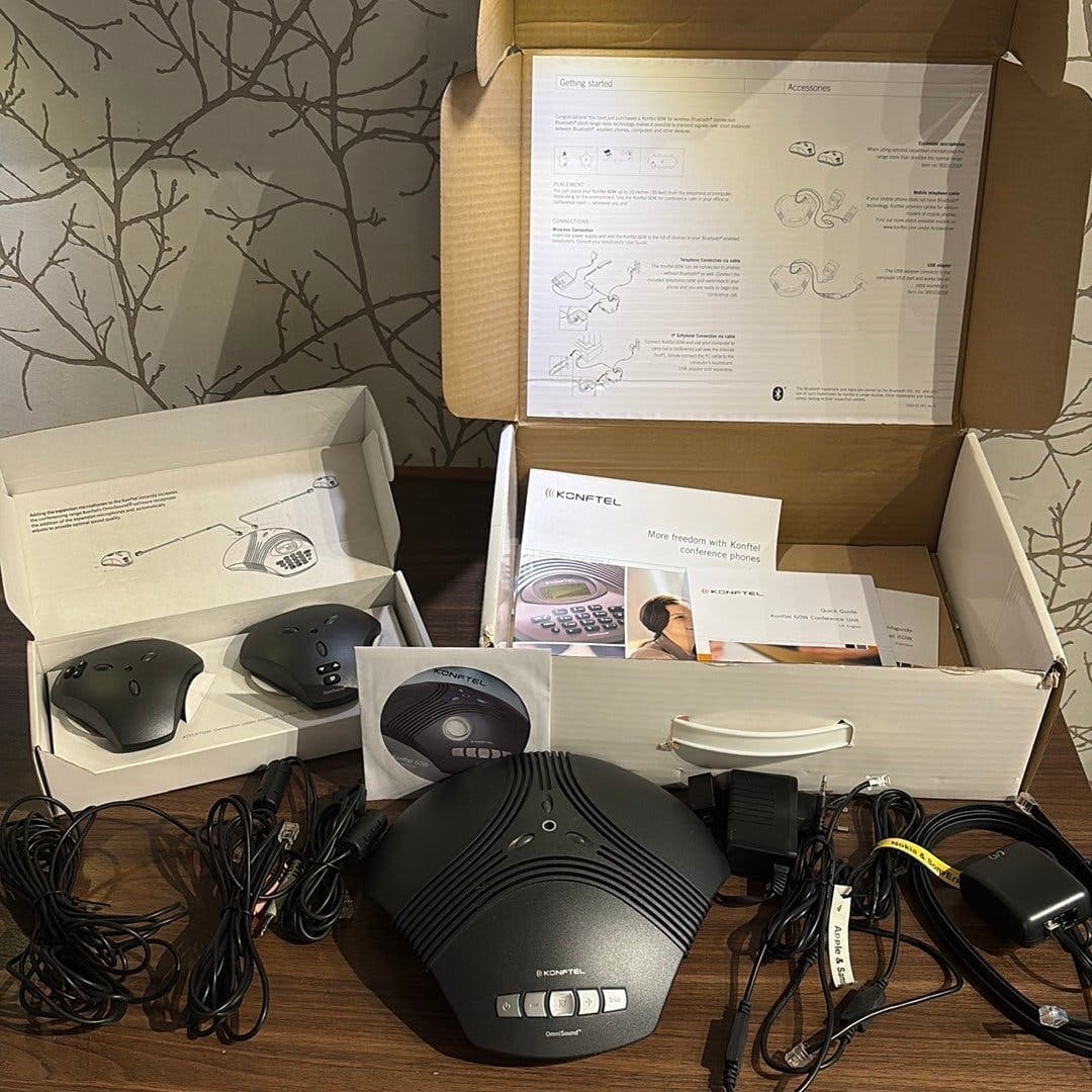Konftel 60W konferenstelefon med Bluetooth