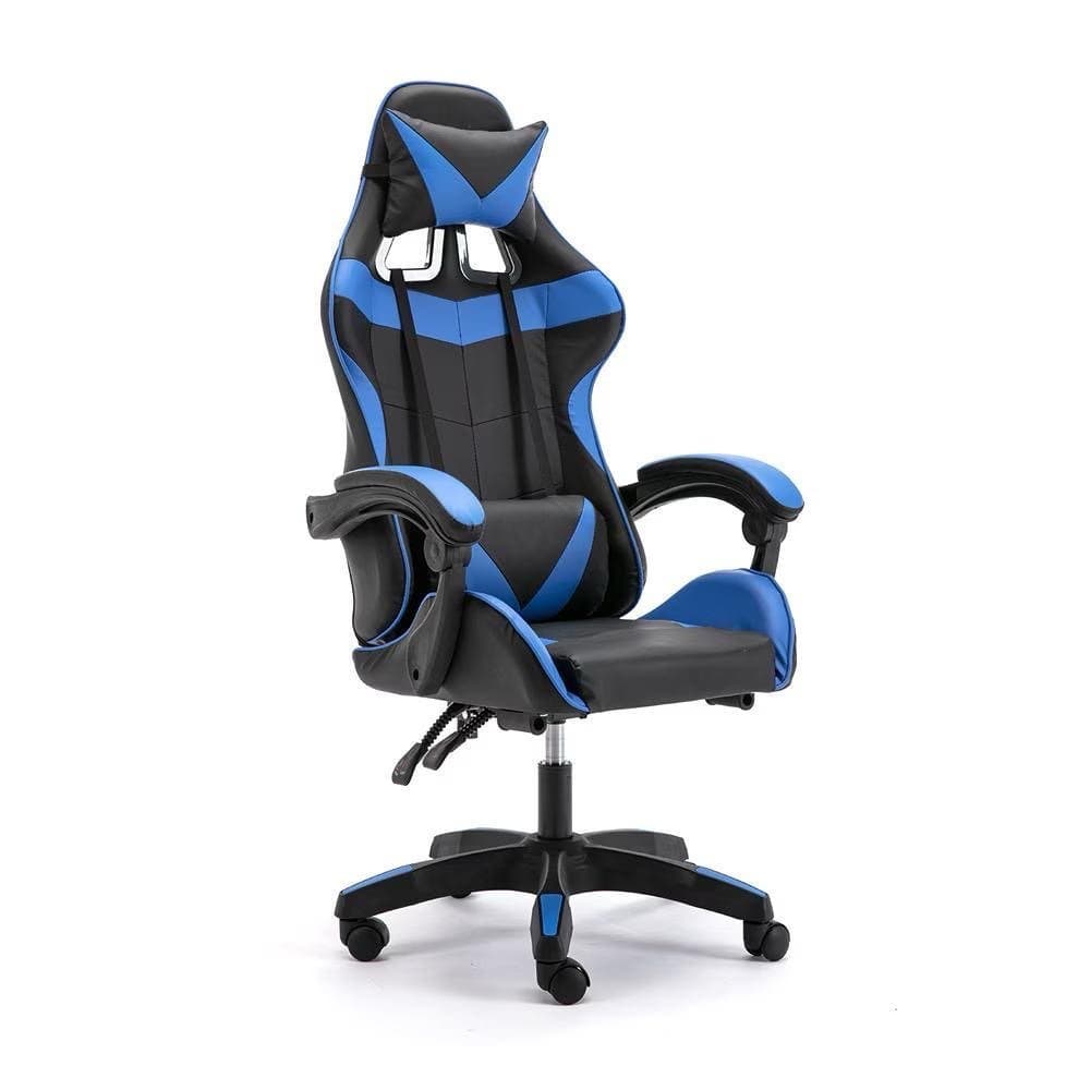 Gamingstol Relaxdays svart/blå