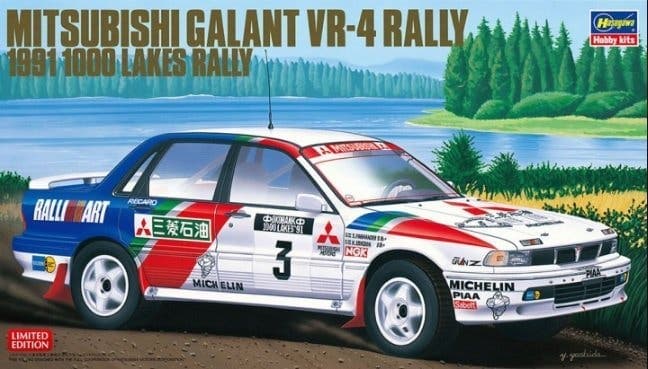 Hasegawa 1/24 Mitsubishi Galant VR-4 Rally 1991 1000 Lakes Rally