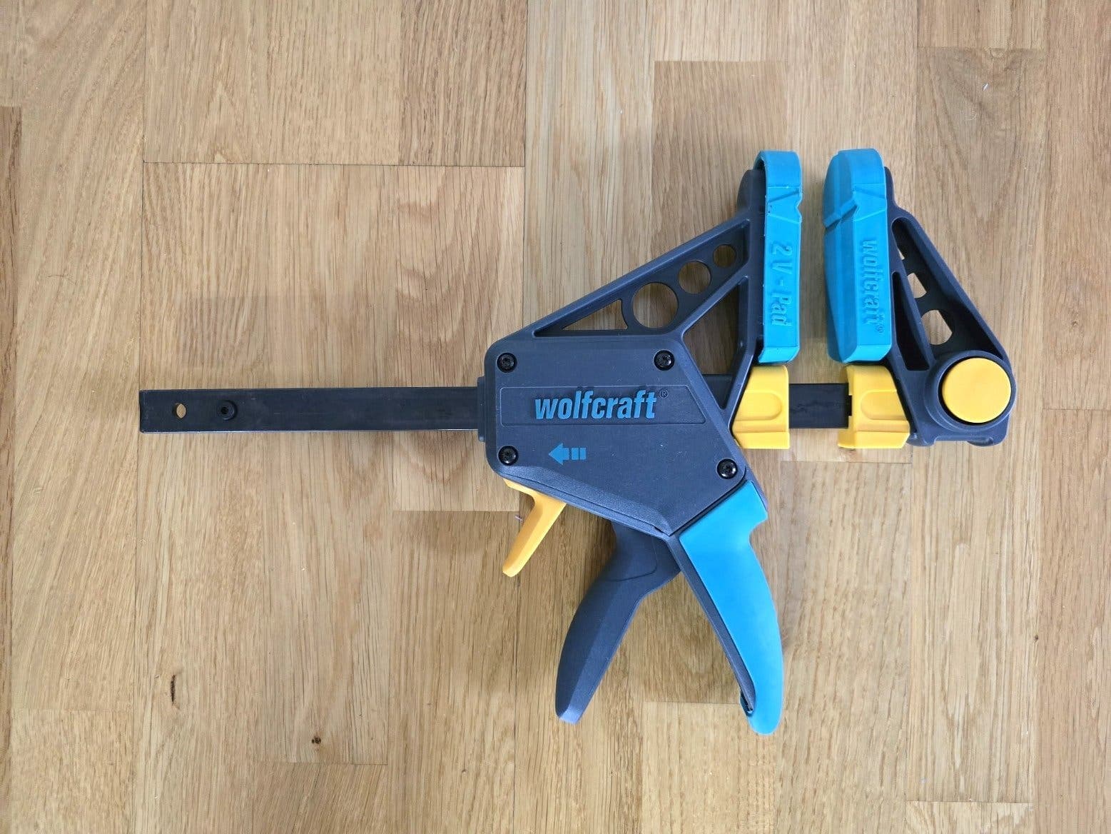 2 st Nya WOLFCRAFT Enhandstvingar PRO 100-150 mm,