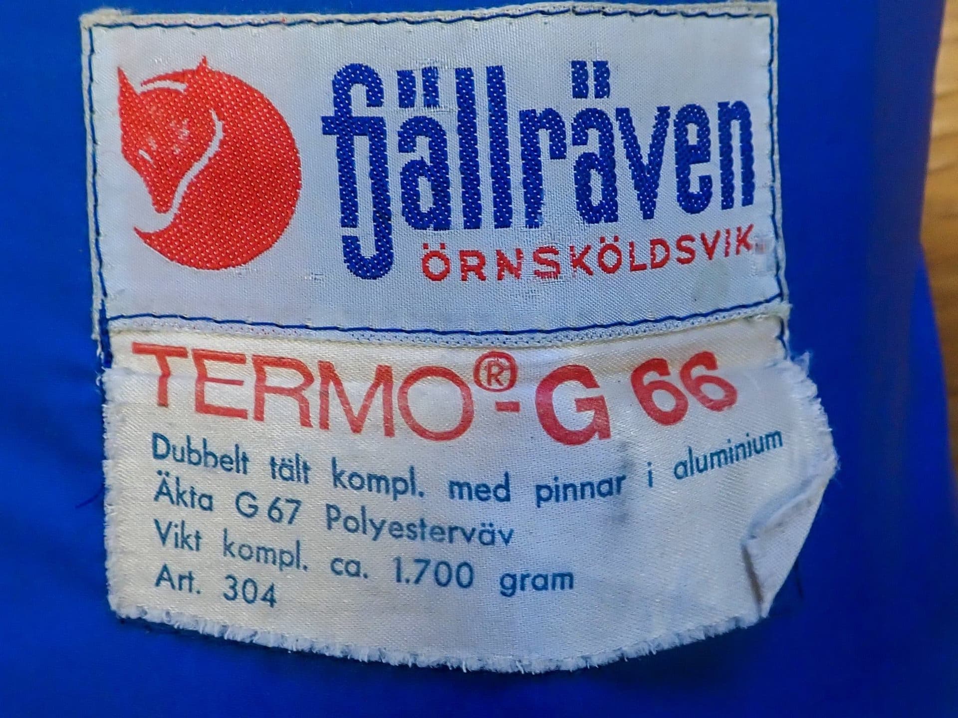 Fjällräven Termo G66 fjälltält