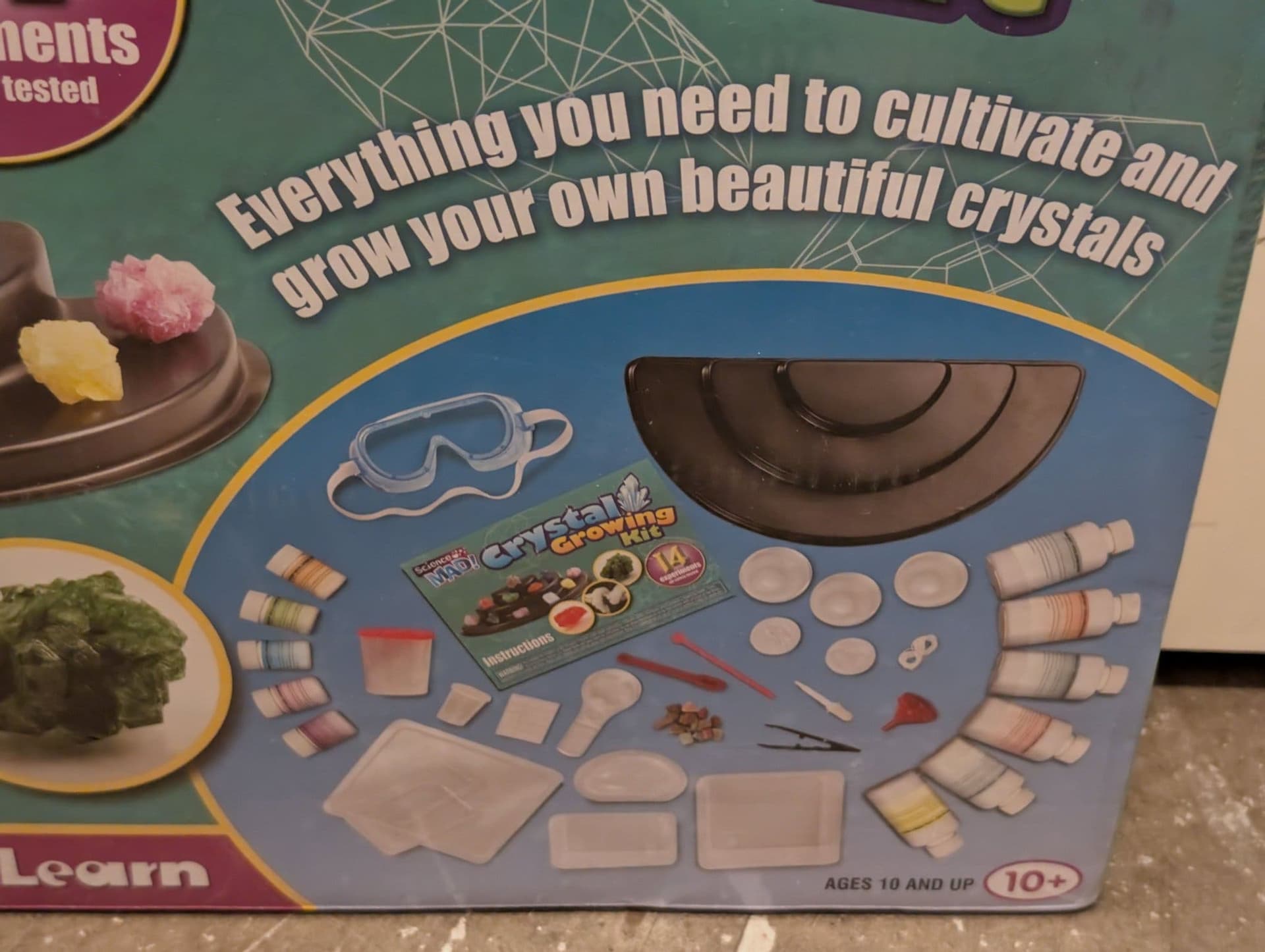 Science Mad! Crystal Growing Kit