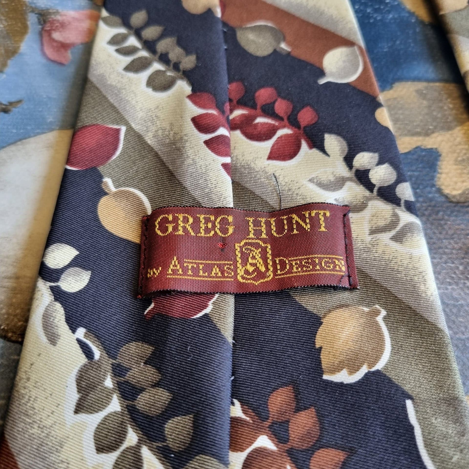 Greg Hunt by Atlas Design flerfärgad slips