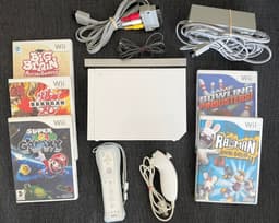 Nintendo Wii + 5 spel