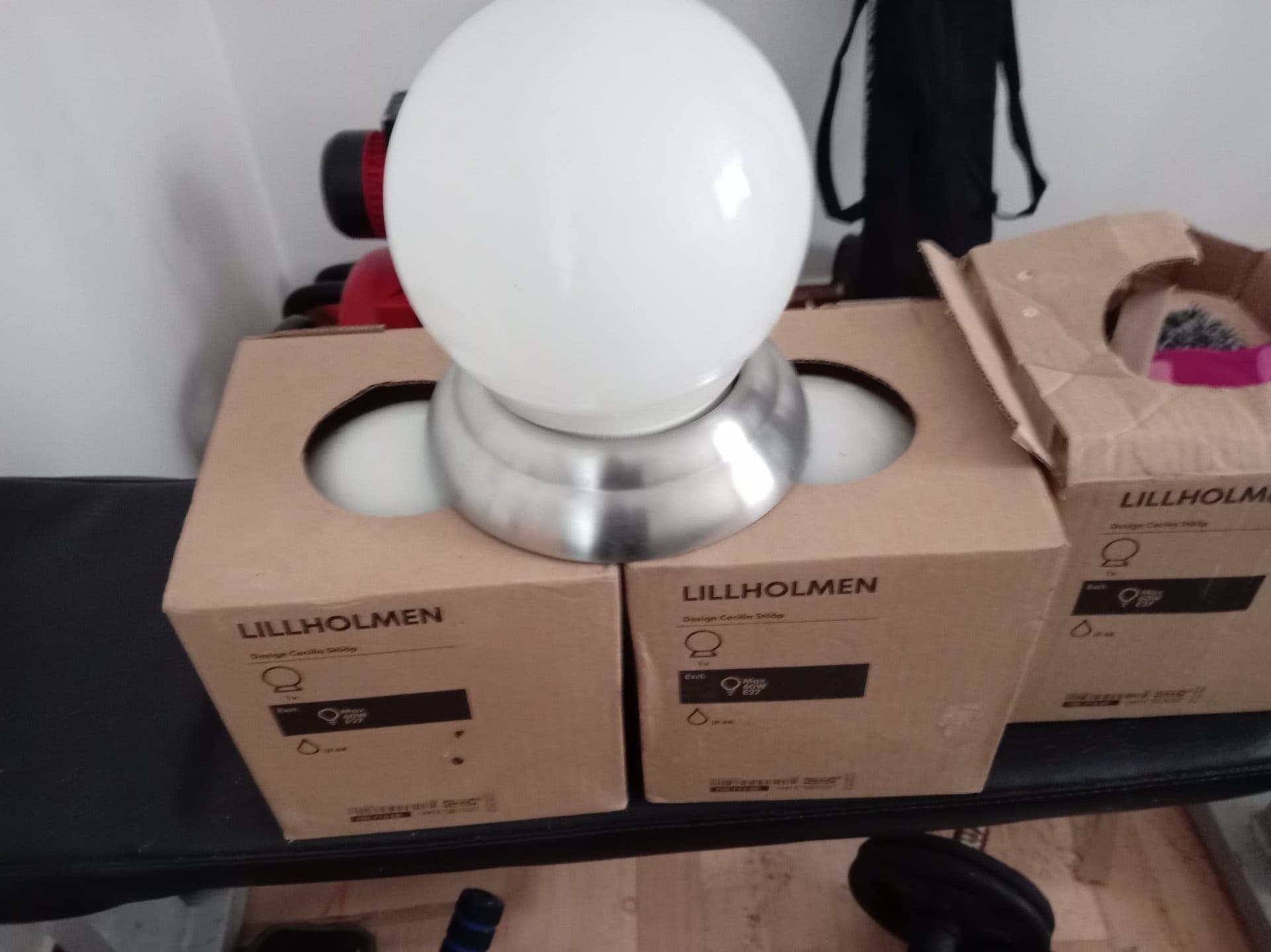 FYNDLÄGE - TRE helt nya IKEA LILLHOLMEN Vägg/taklampor
