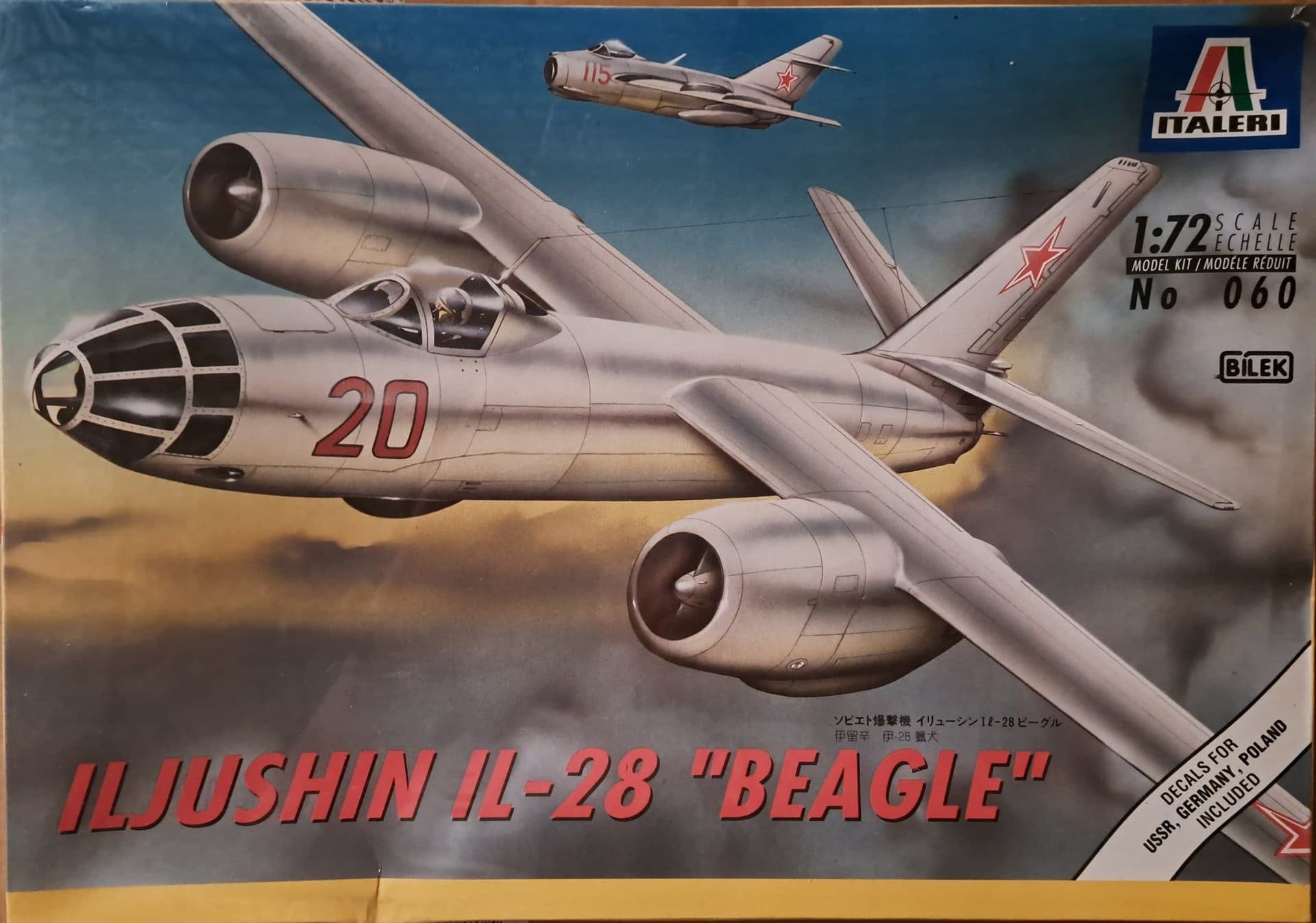 Italeri 1/72 / Iljushin Il-28 "Beagle"