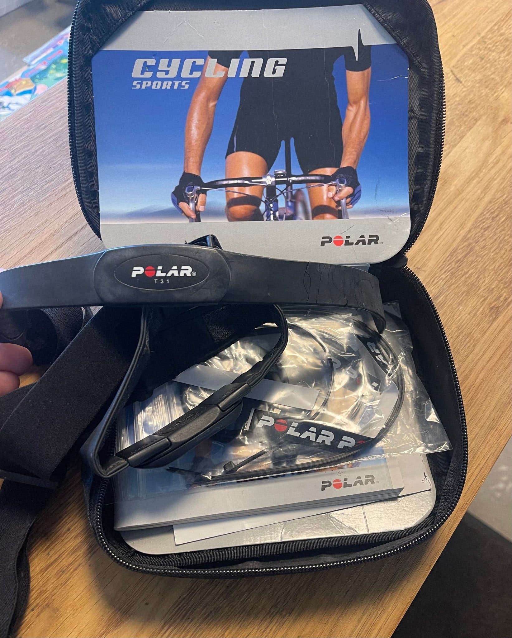 Polar T31 pulsbälte med fodral