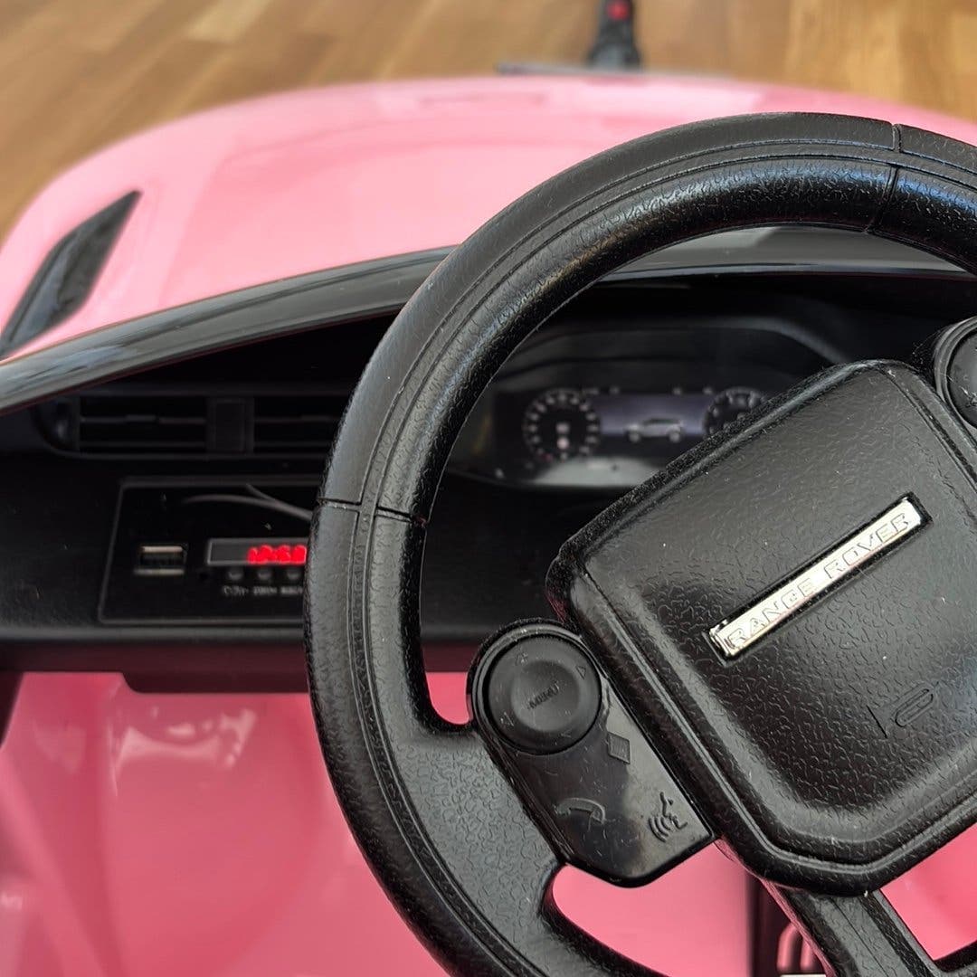 Elbil för barn Range Rover Evoque, rosa, 4x4