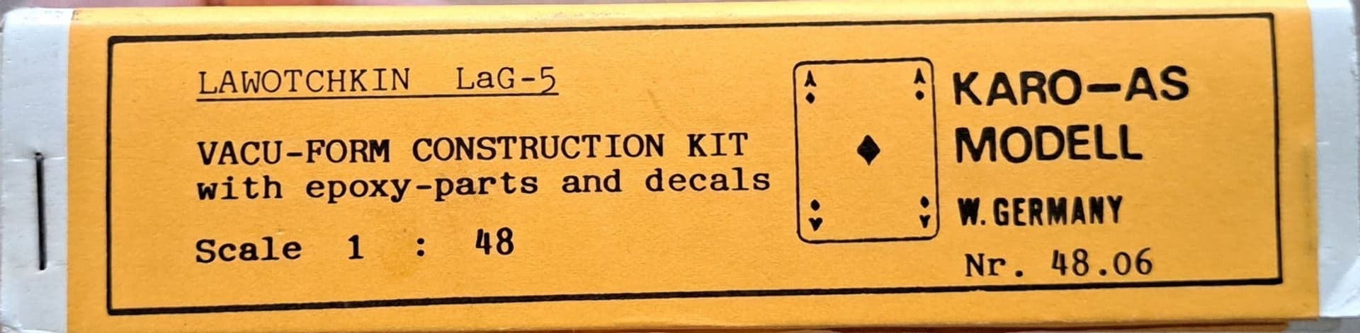 Karo-AS 1/48 / Lawotschkin LaG-5