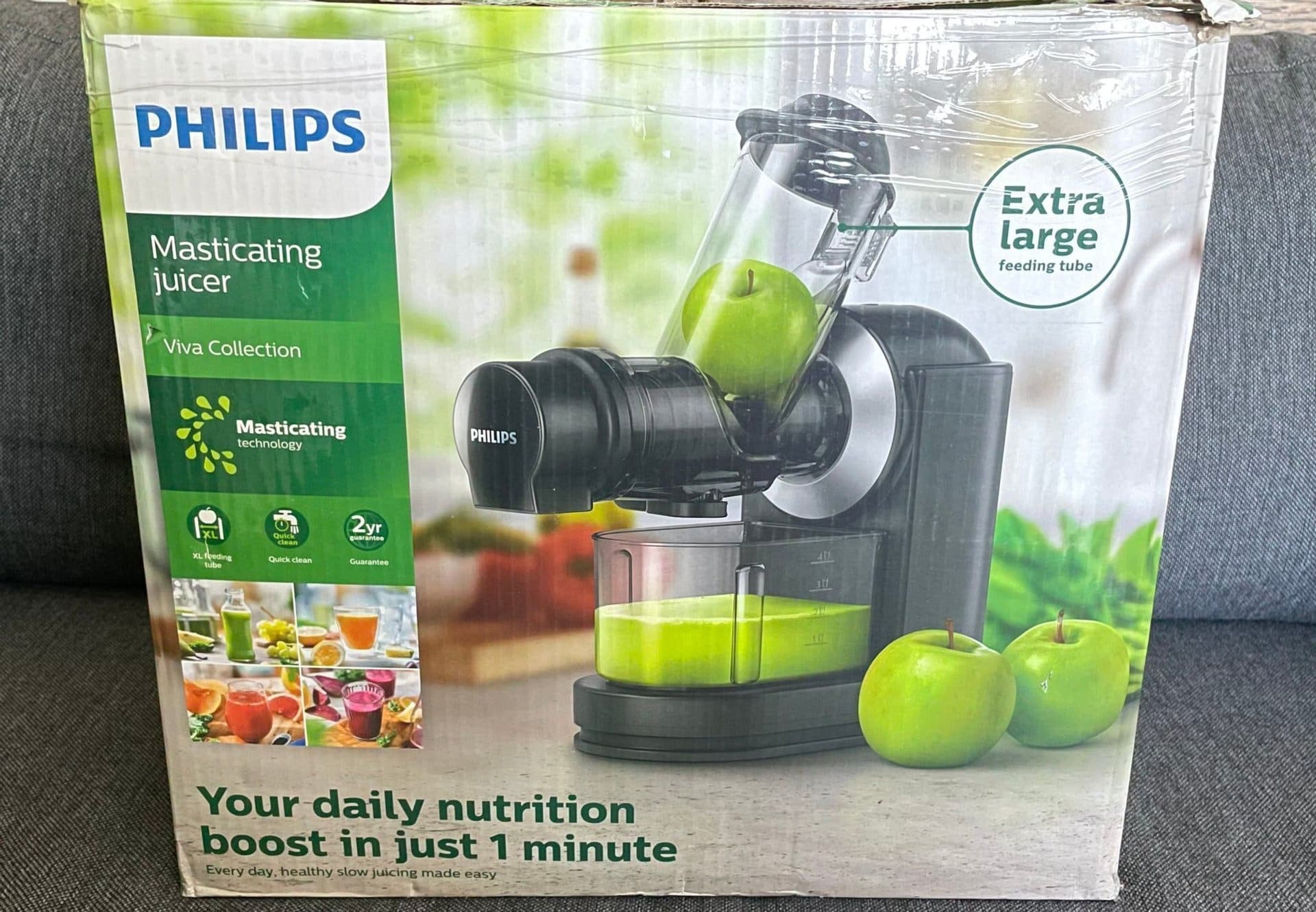 Philips långsam juicepress HR1889/70 Viva Collection 150 W