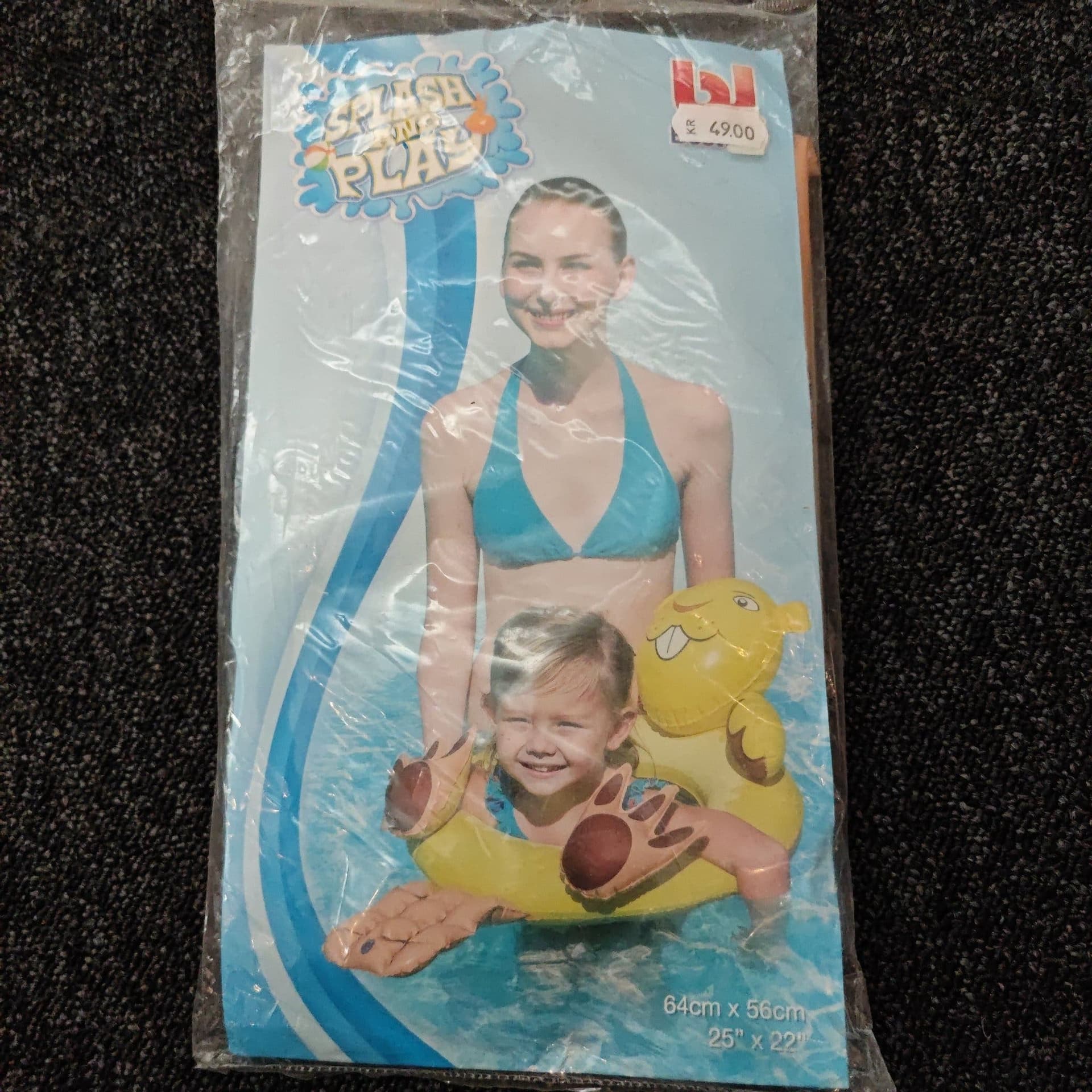 Splash & Play Uppblåsbar Babysits för Pool