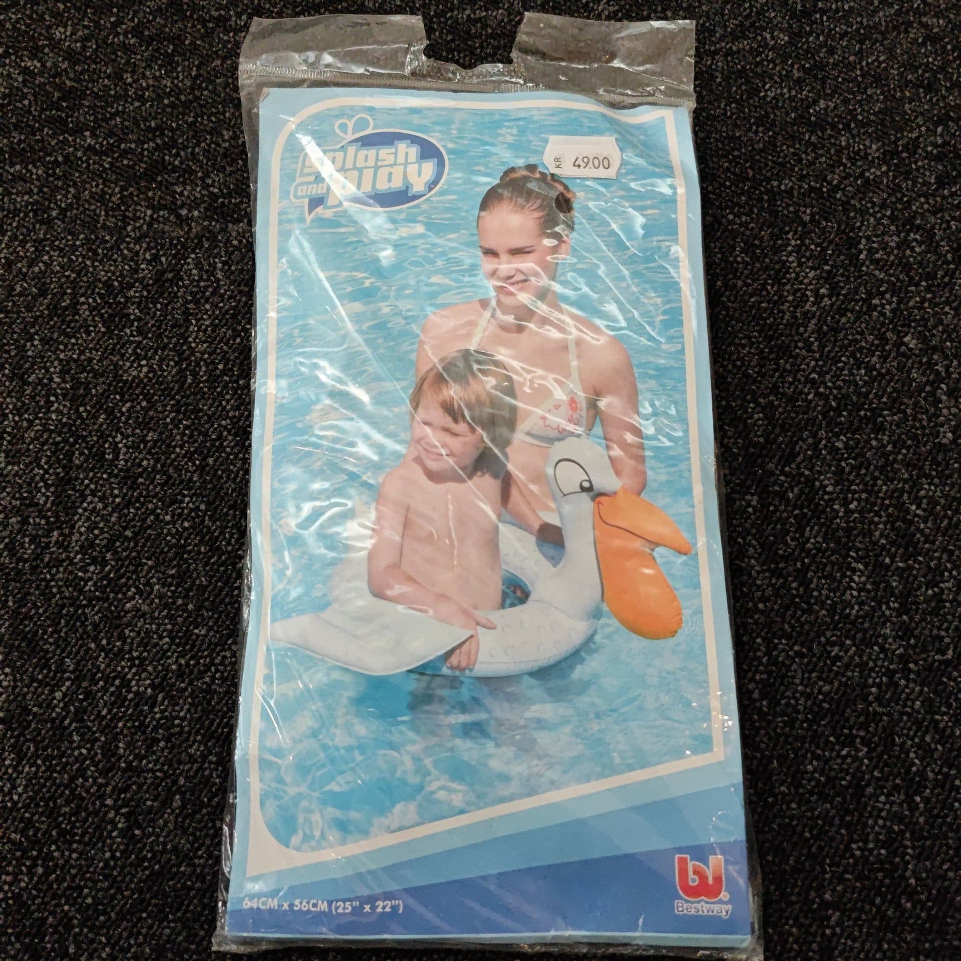 Bestway Splash and Play Uppblåsbar Svan Baby Float