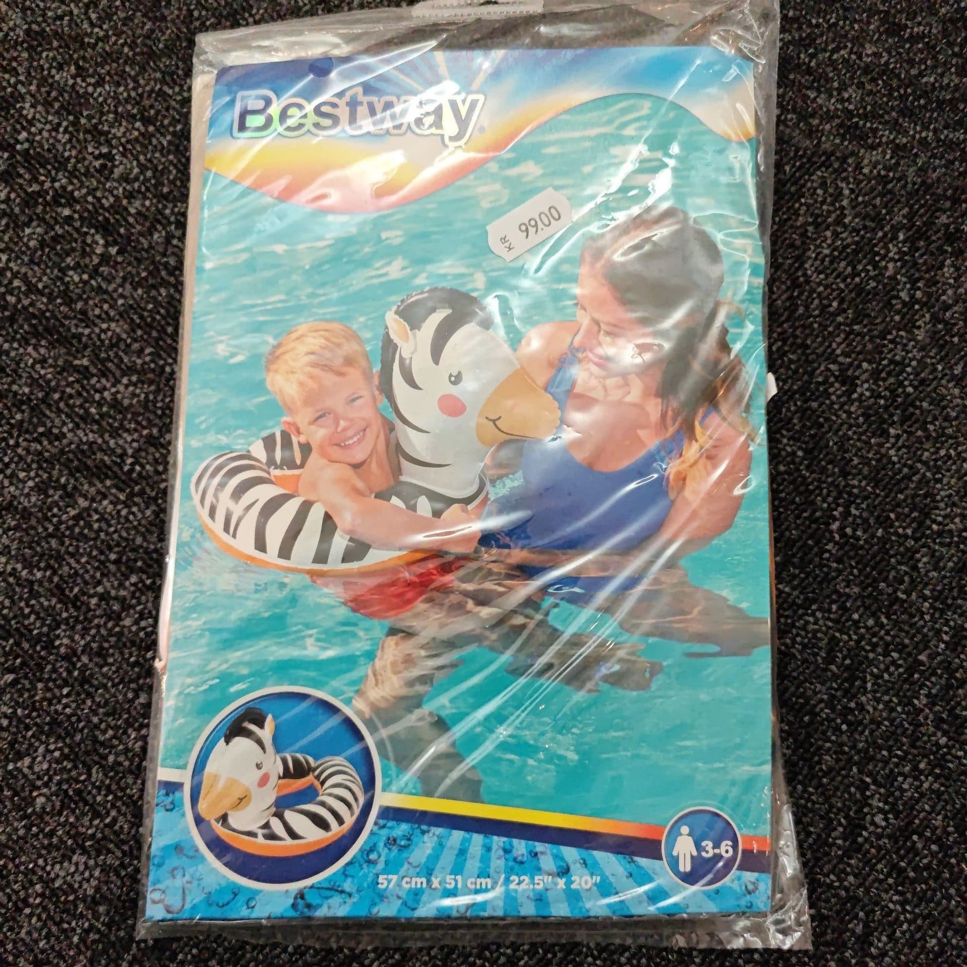 Bestway Zebra badring för barn 3-6 år