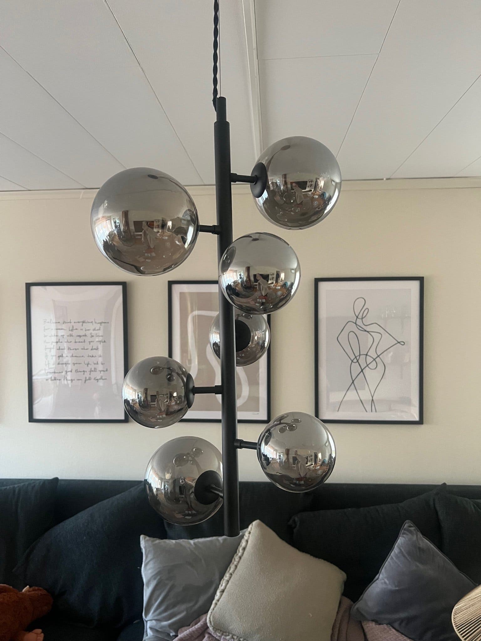 Taklampa Aneta lighting molekyl