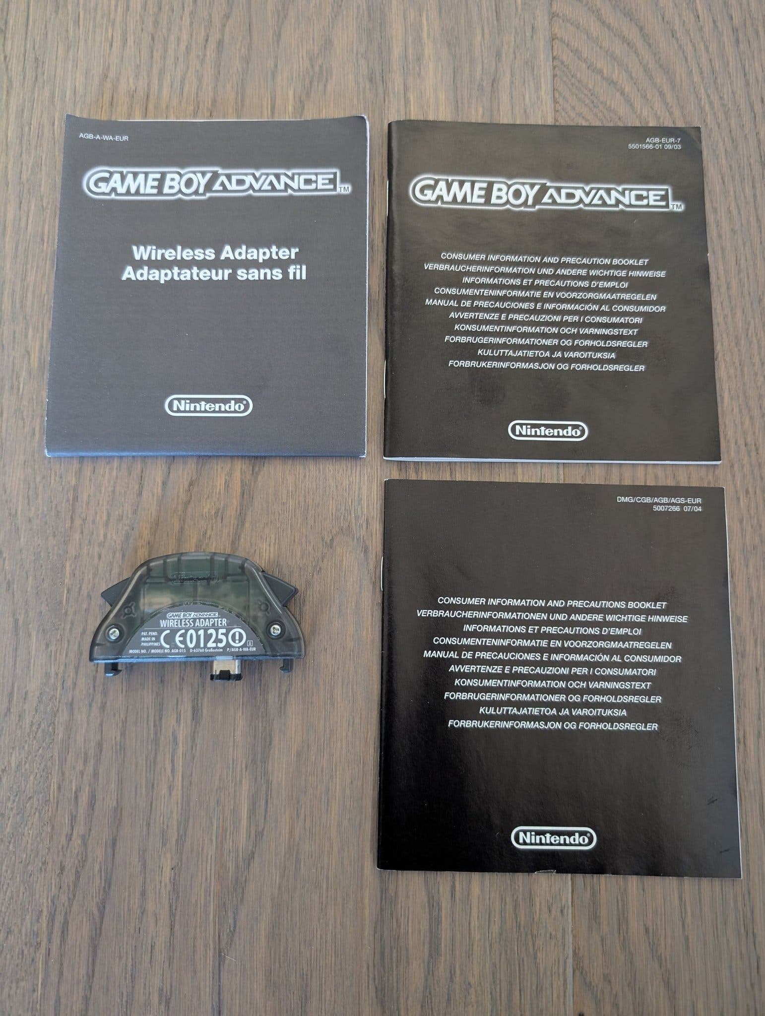 Nintendo Game Boy Advance Wireless Adapter