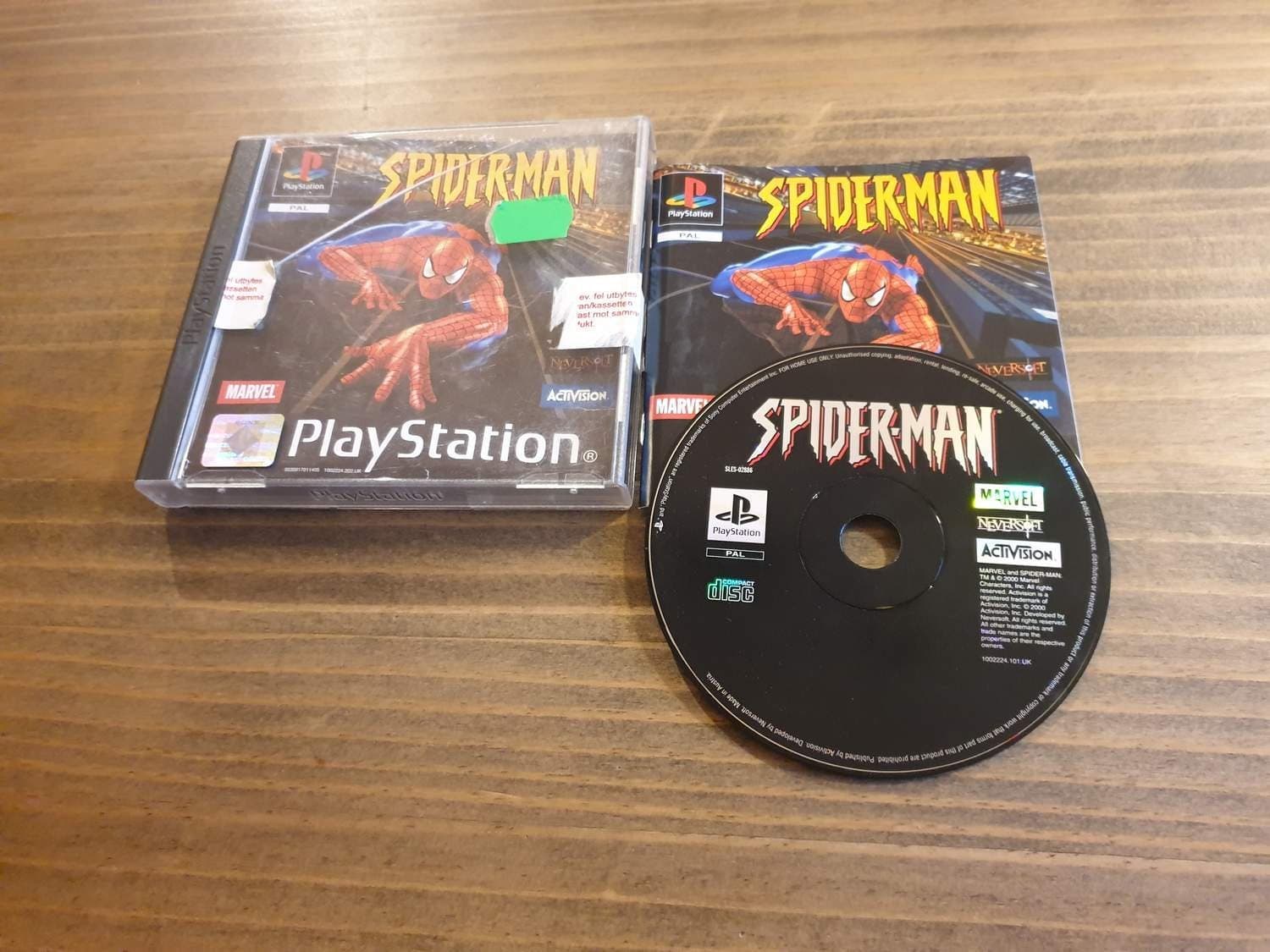 SPIDER-MAN PS1 BEG