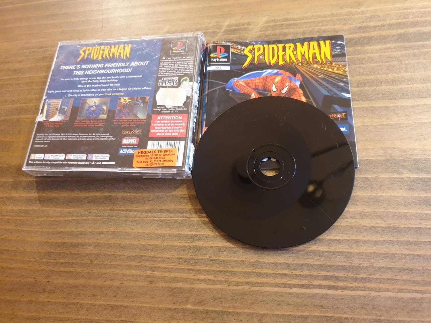SPIDER-MAN PS1 BEG