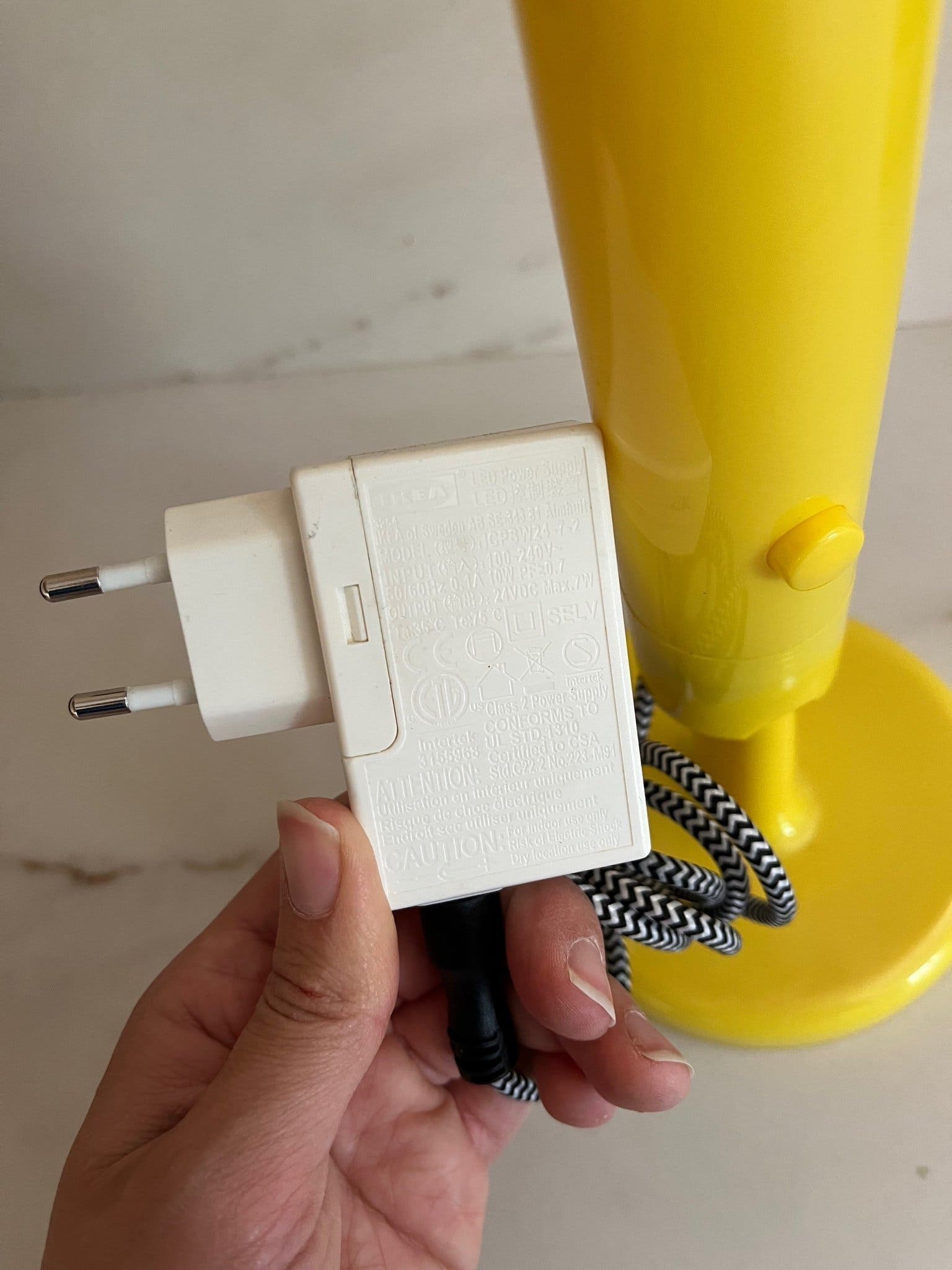 IKEA KRUX LED Bordslampa Gul