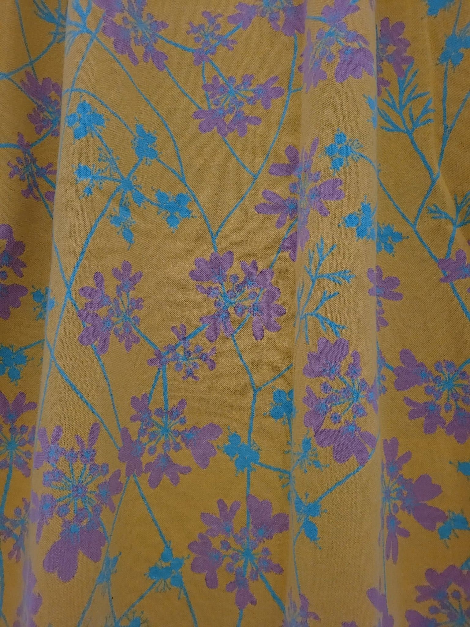 Edursdotter tyg, metervara, jacquardstickad bomull