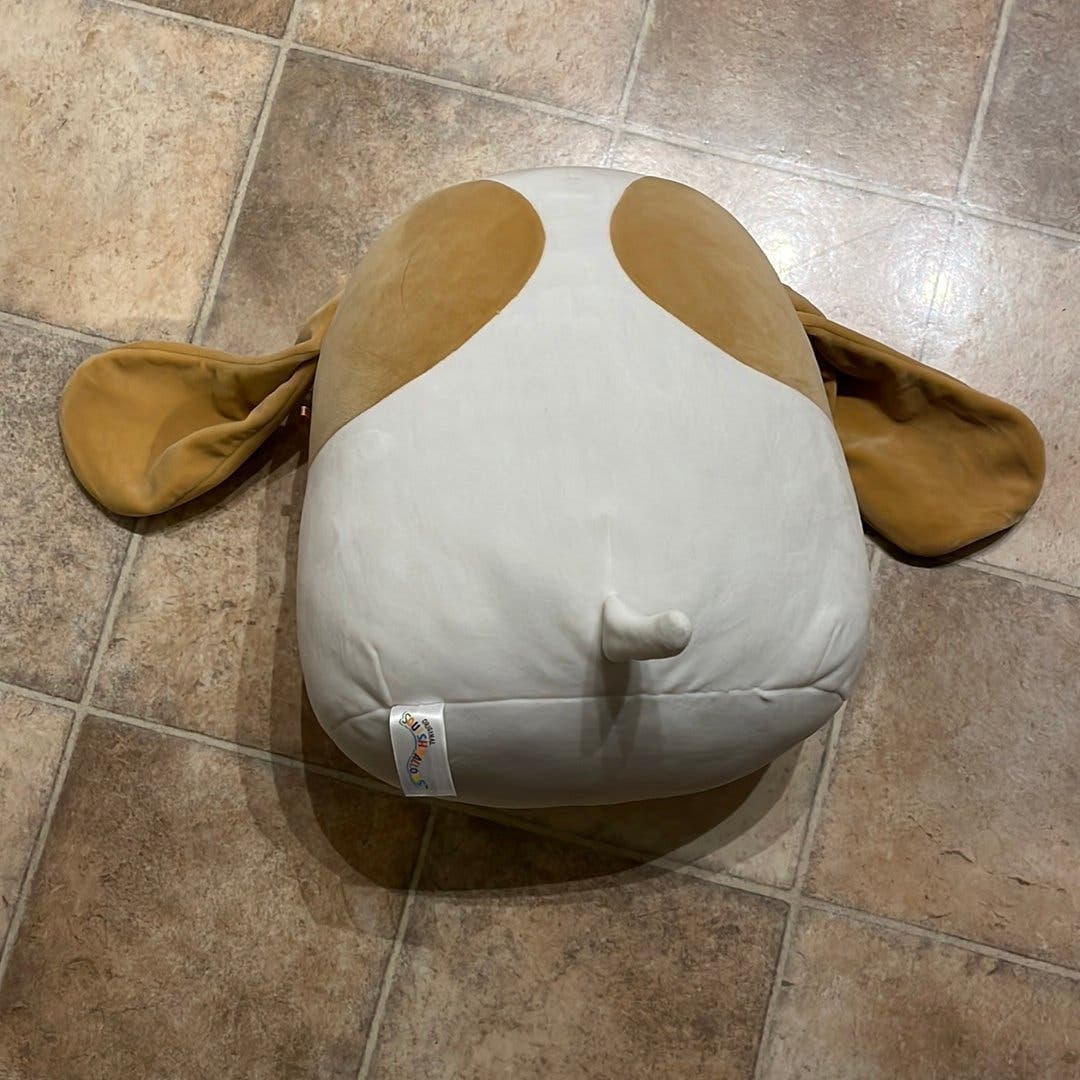 Squishmallows Hund Adele the basset hound dog 30 cm gosedjur mjukisdjur