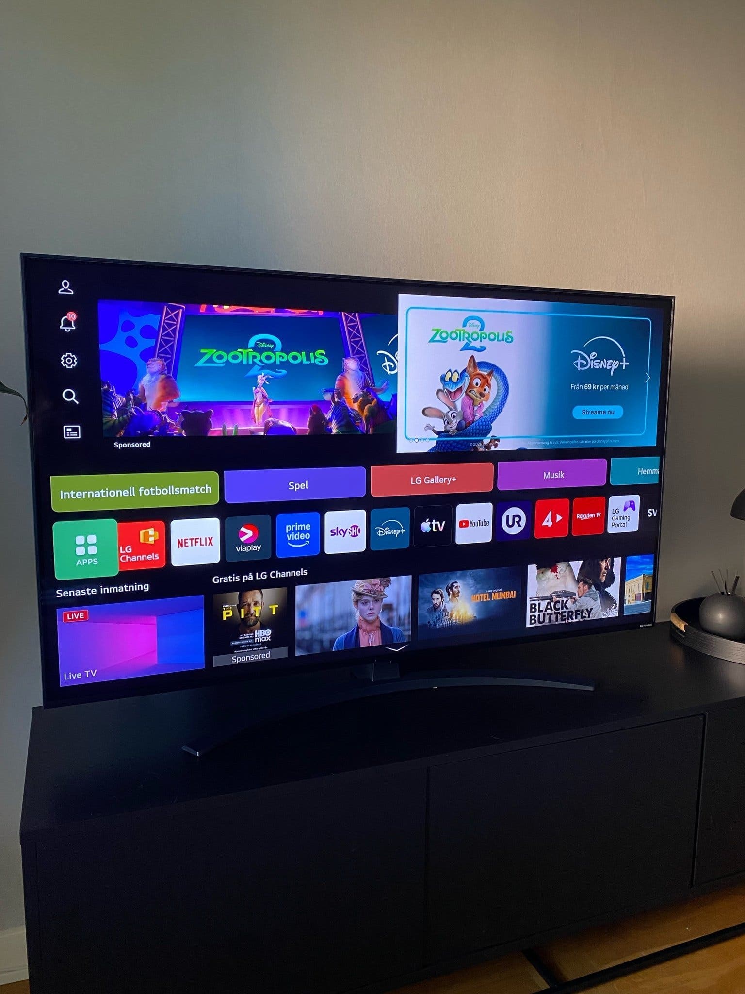 LG Smart TV 55 tum Nano82