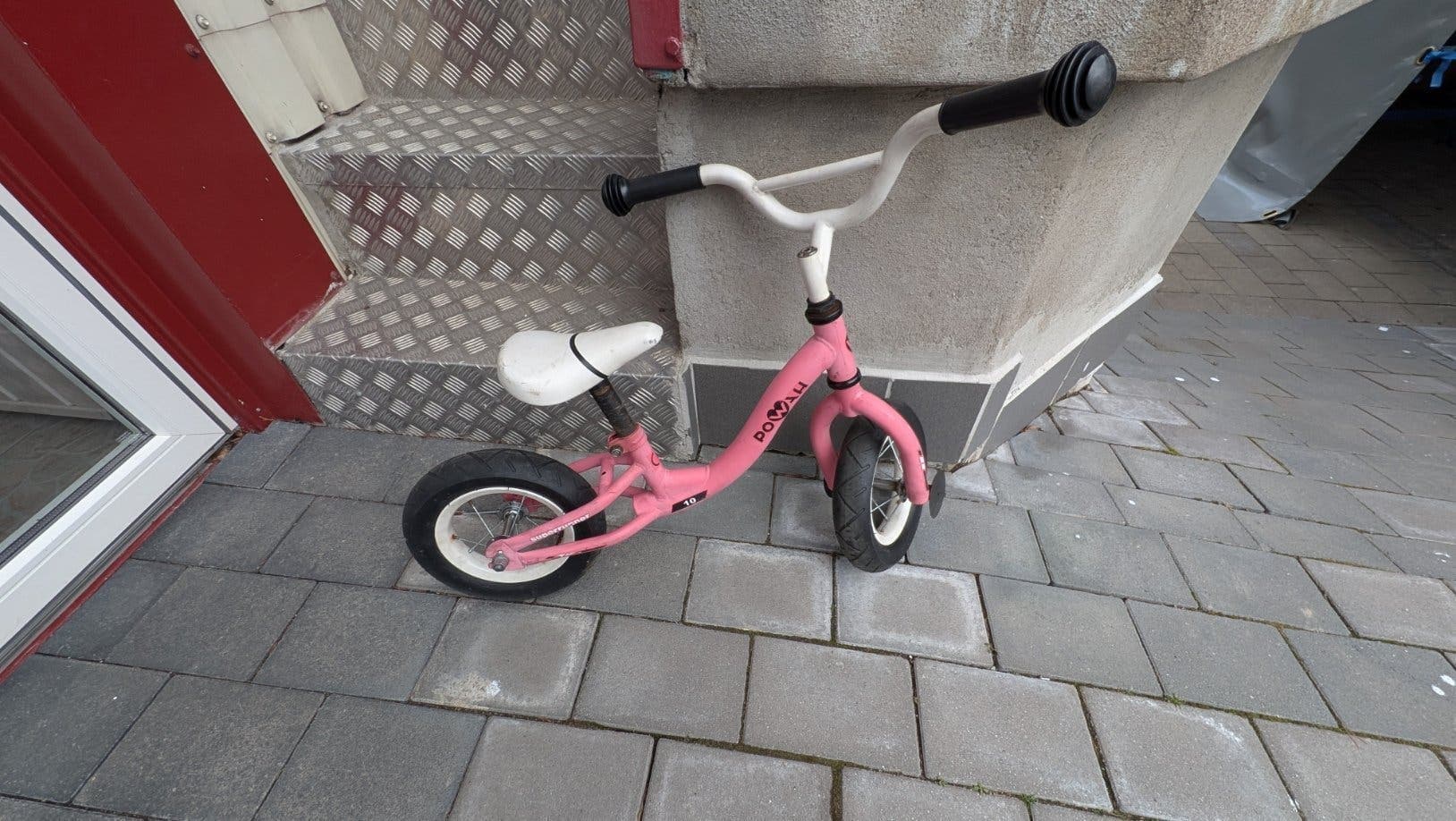 Puky balanscykel, rosa