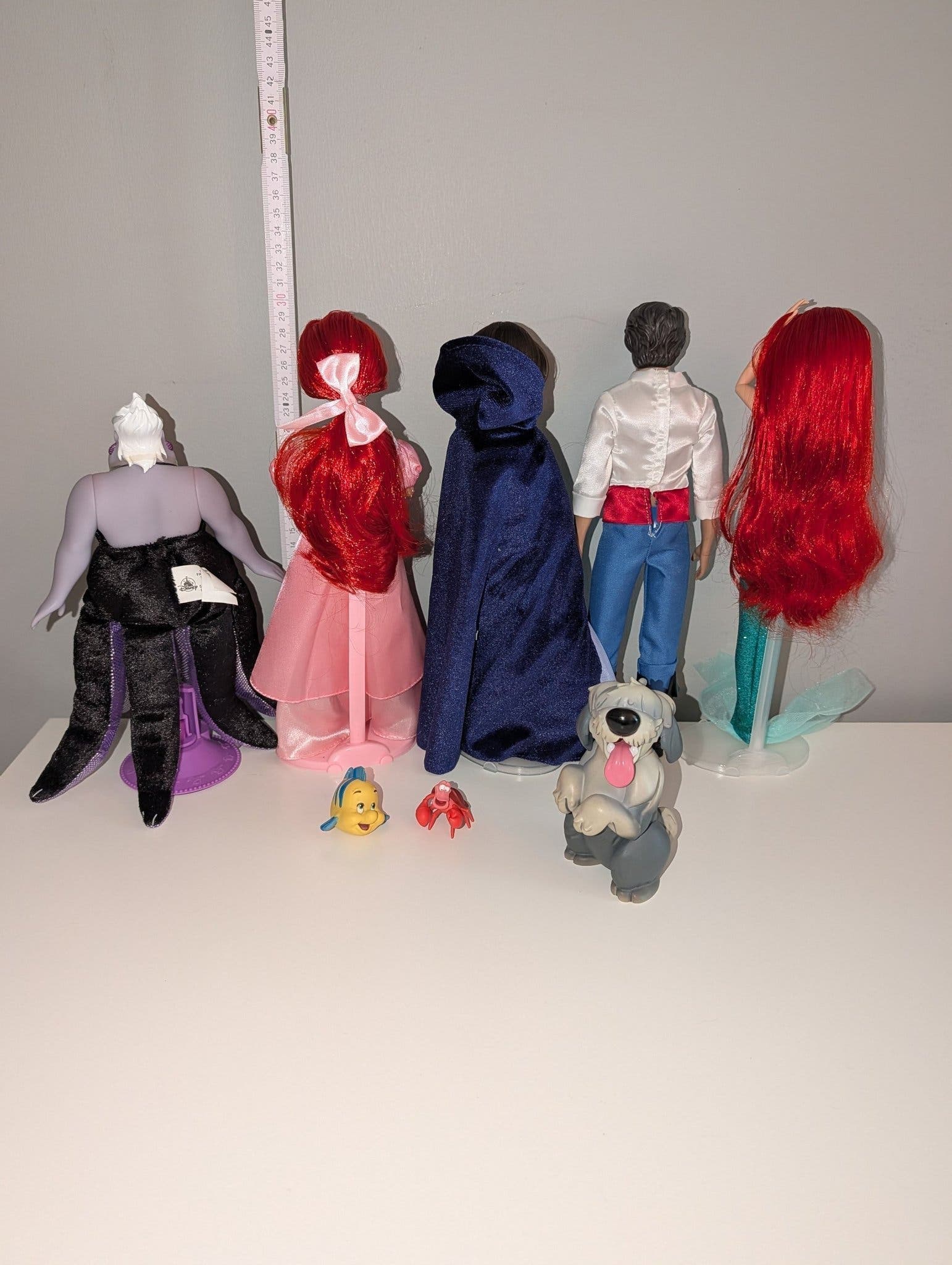 Disney Store Den Lilla Sjöjungfrun dockor och figurer