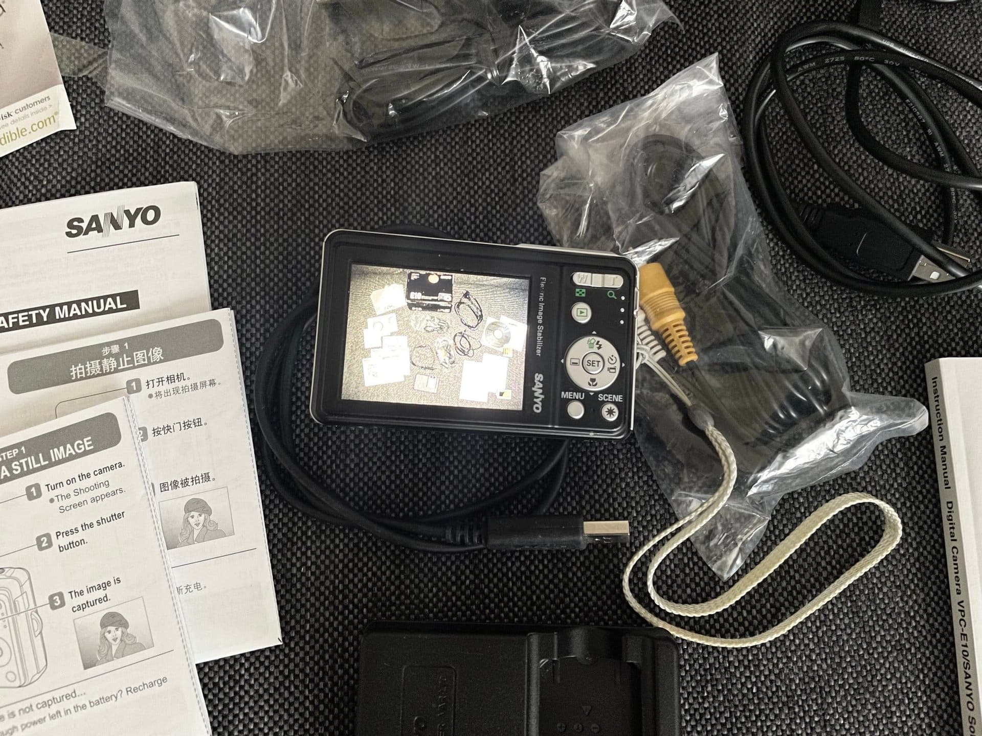 Sanyo VPC-E10EX digitalkamera