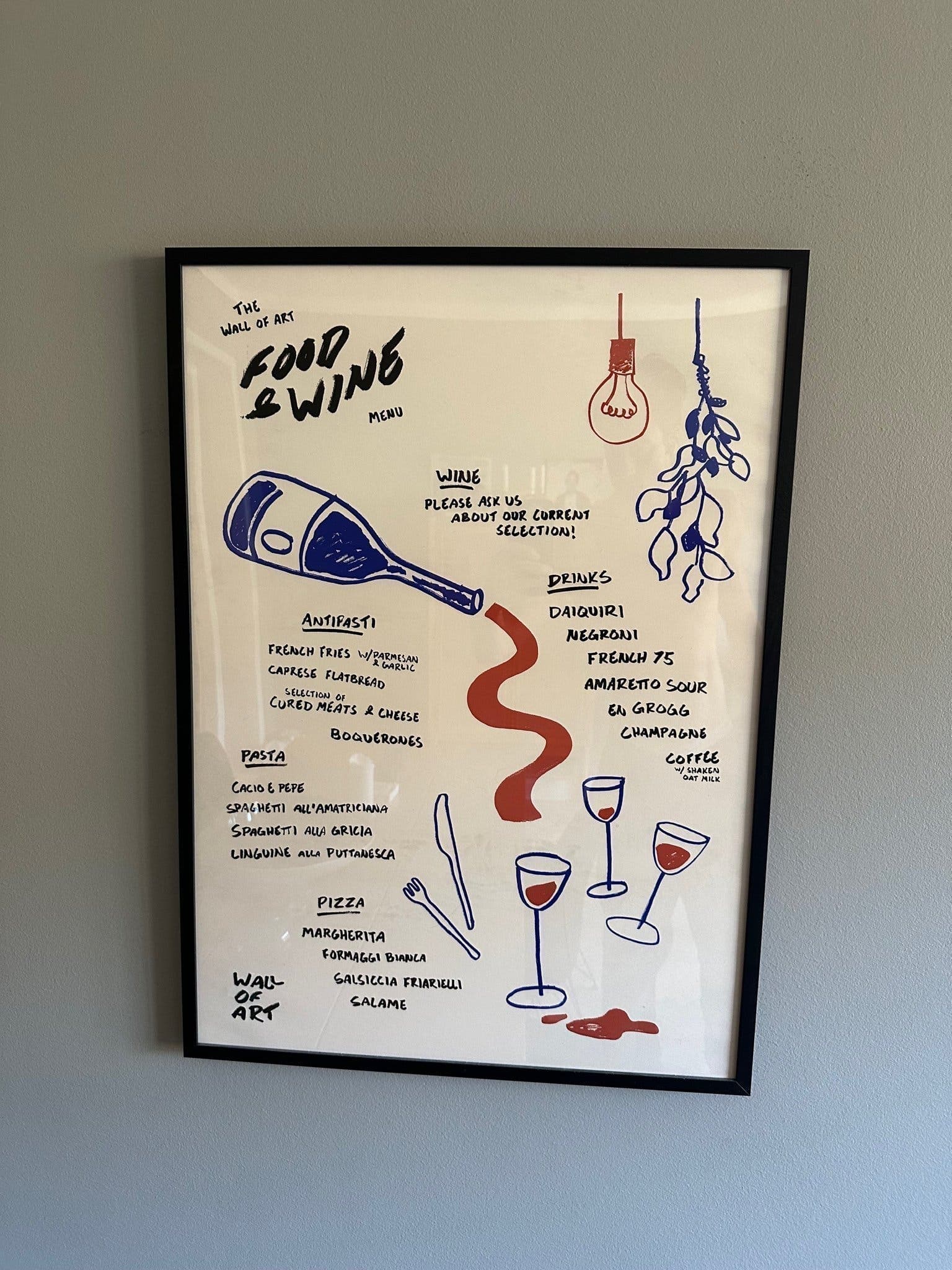 Tavla "Food & Wine Menu"