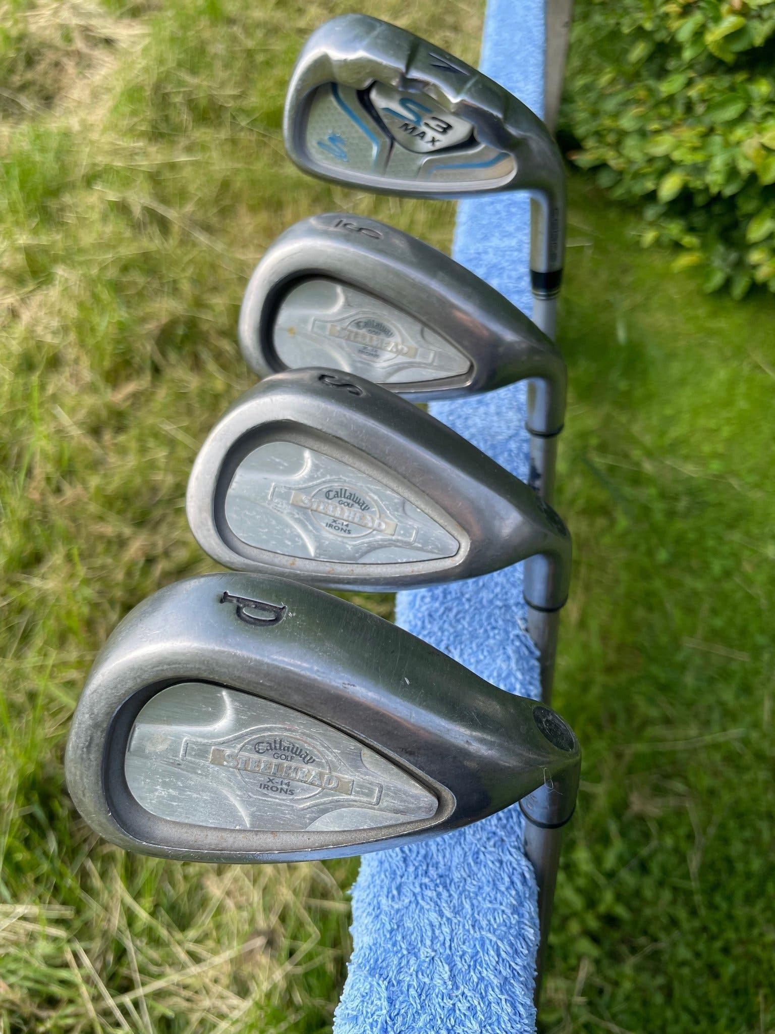 Golfset dam Callaway Steelhead x-14 Gems och Cobra S3 Max