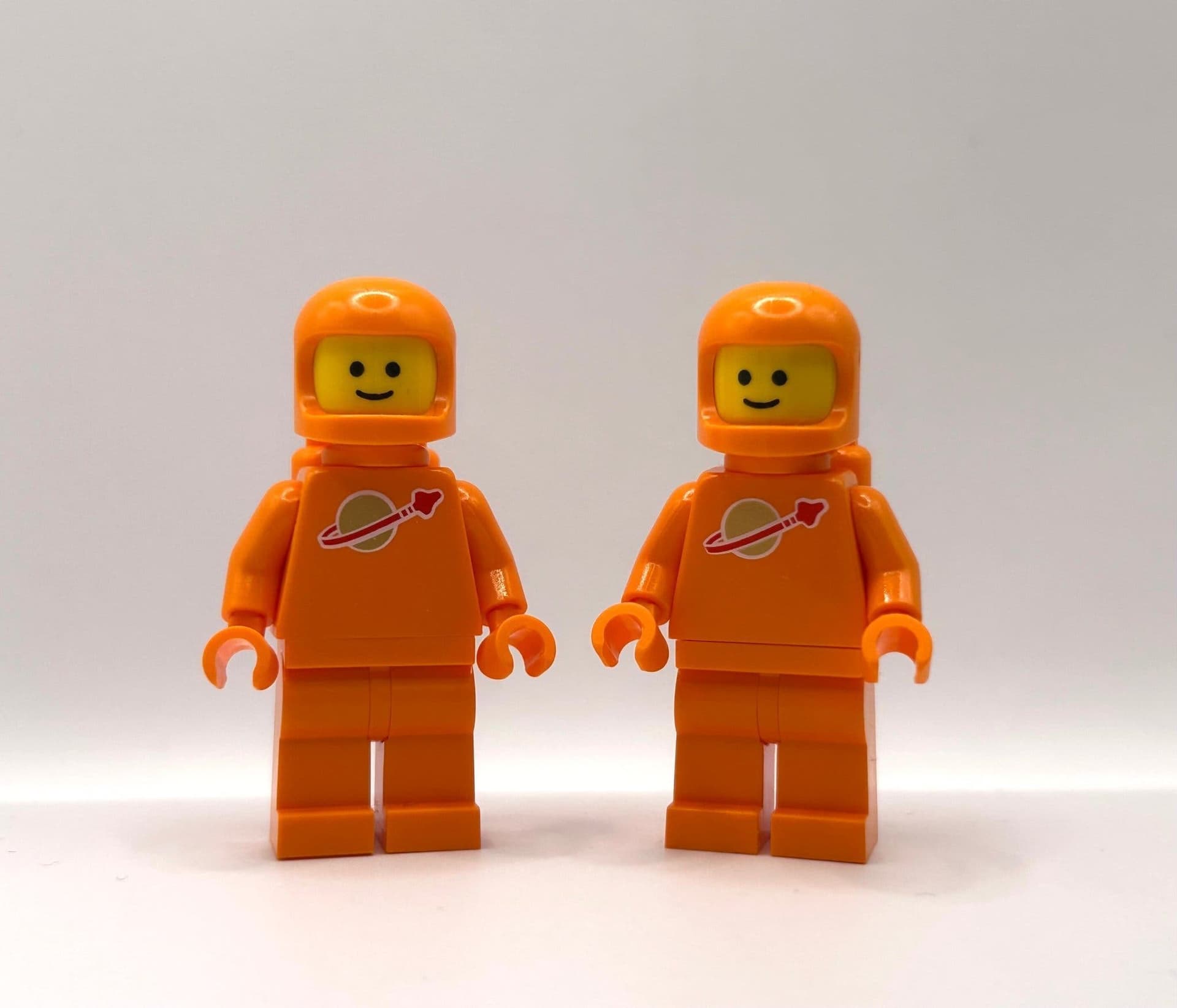 LEGO Classic Space - 2st Orange Astronaut Rymd