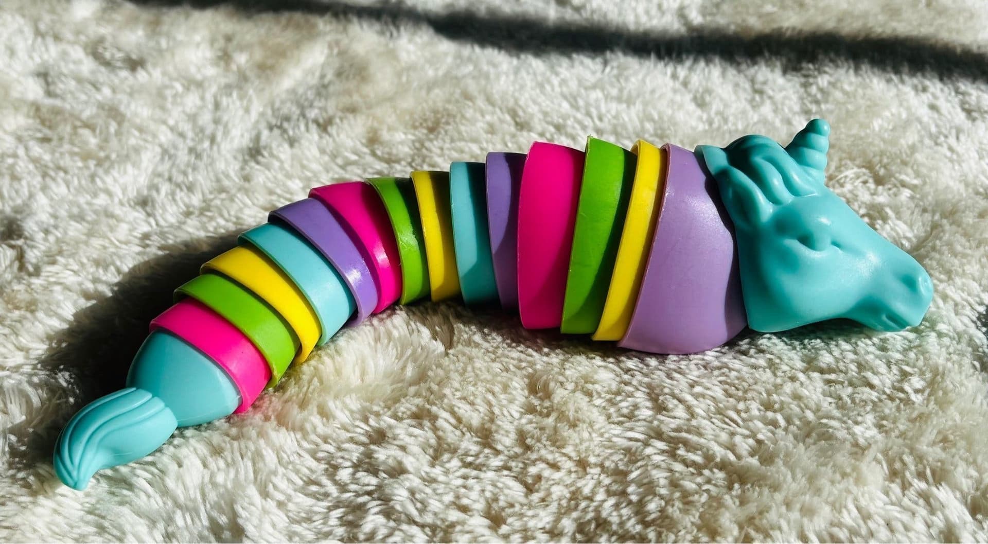 Fidget toys: Unicorn, pumpa, julgran och blixt
