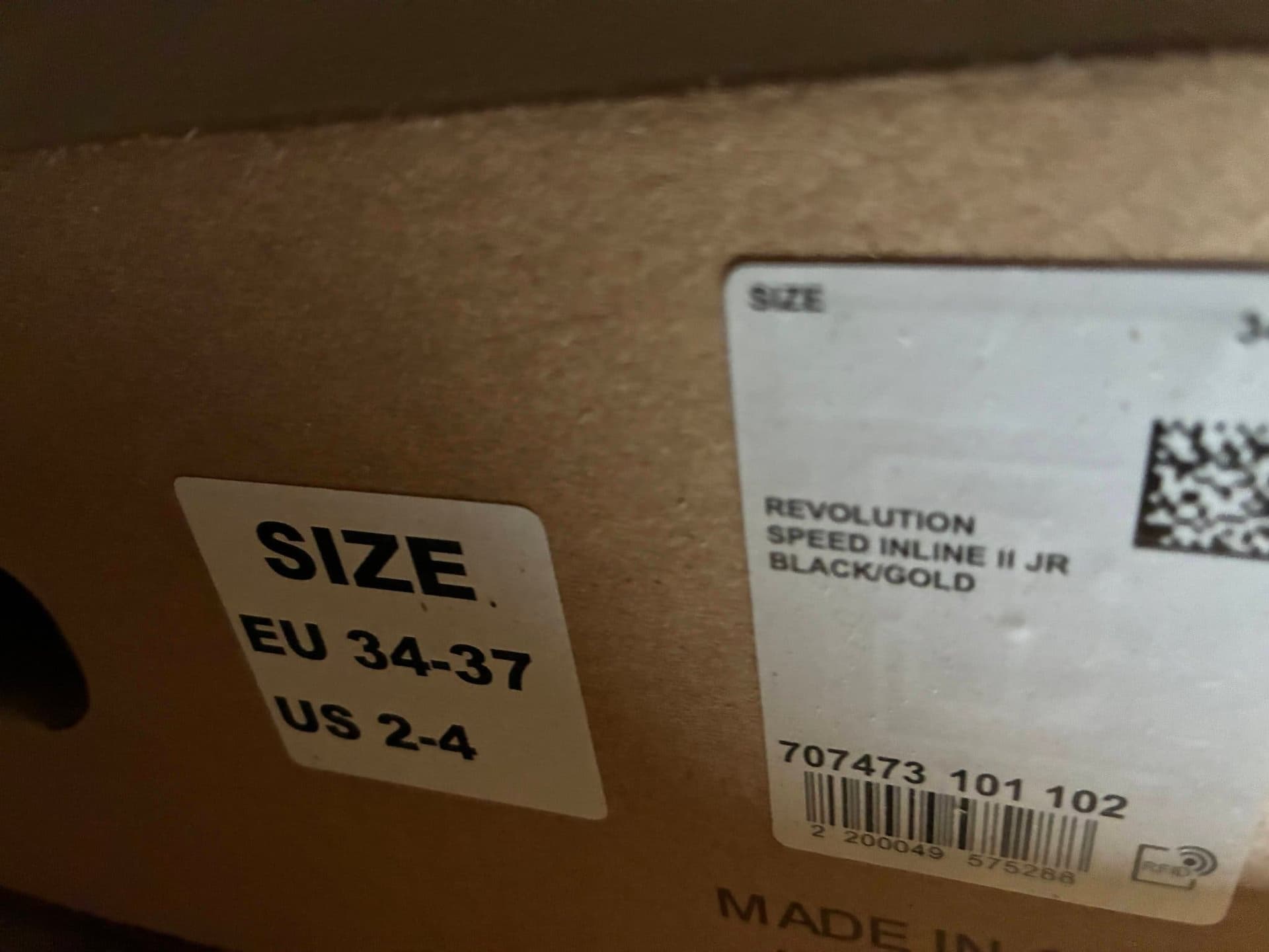 Revolution Speed Inline II JR Inlines, Strl 34-37