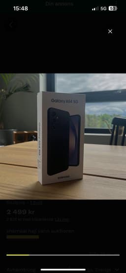 *NY/OANVÄND* Samsung Galaxy A54 5G 256GB