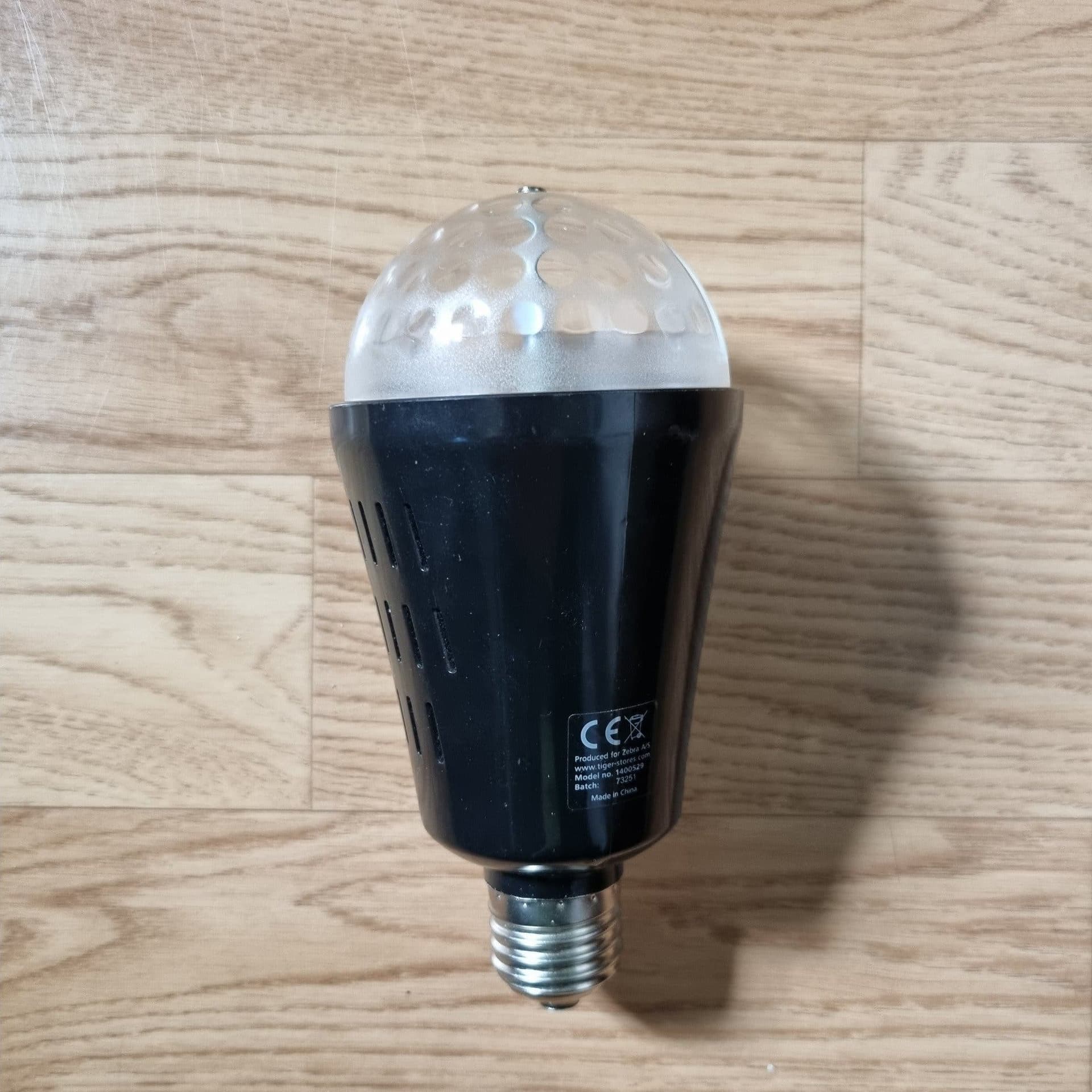 Discolampa (roterande LED)